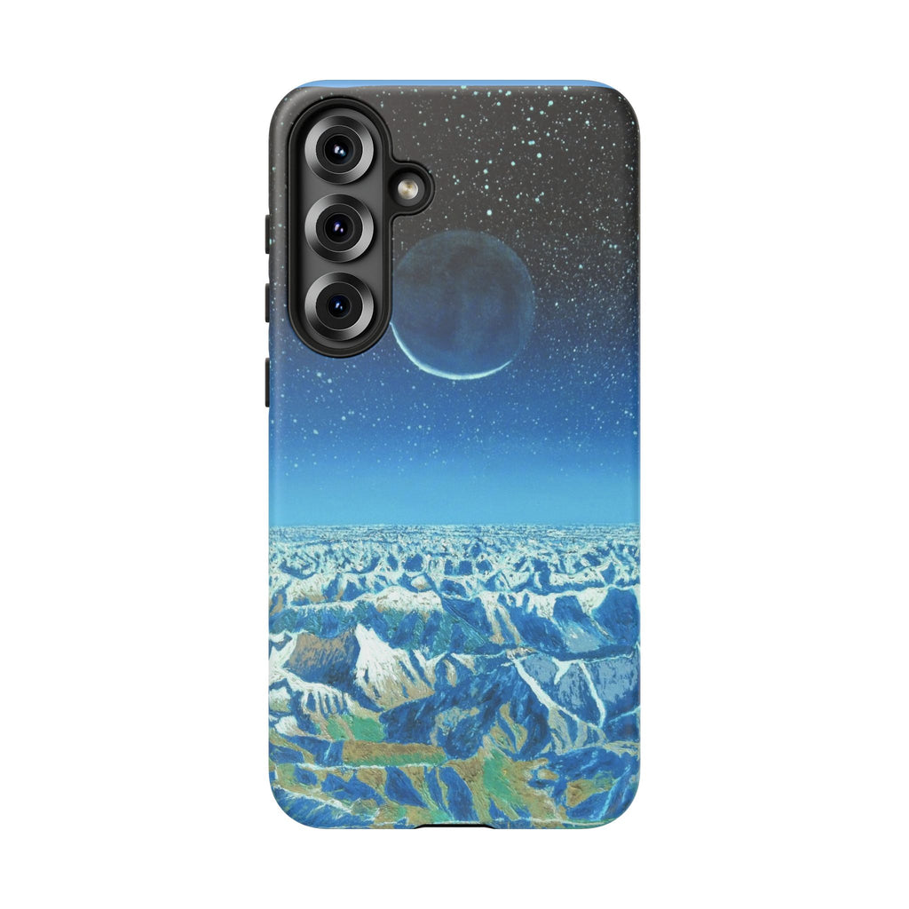Moon- Himalayas Phone Case — Night Sky Crescent Moon Protective Tough Case