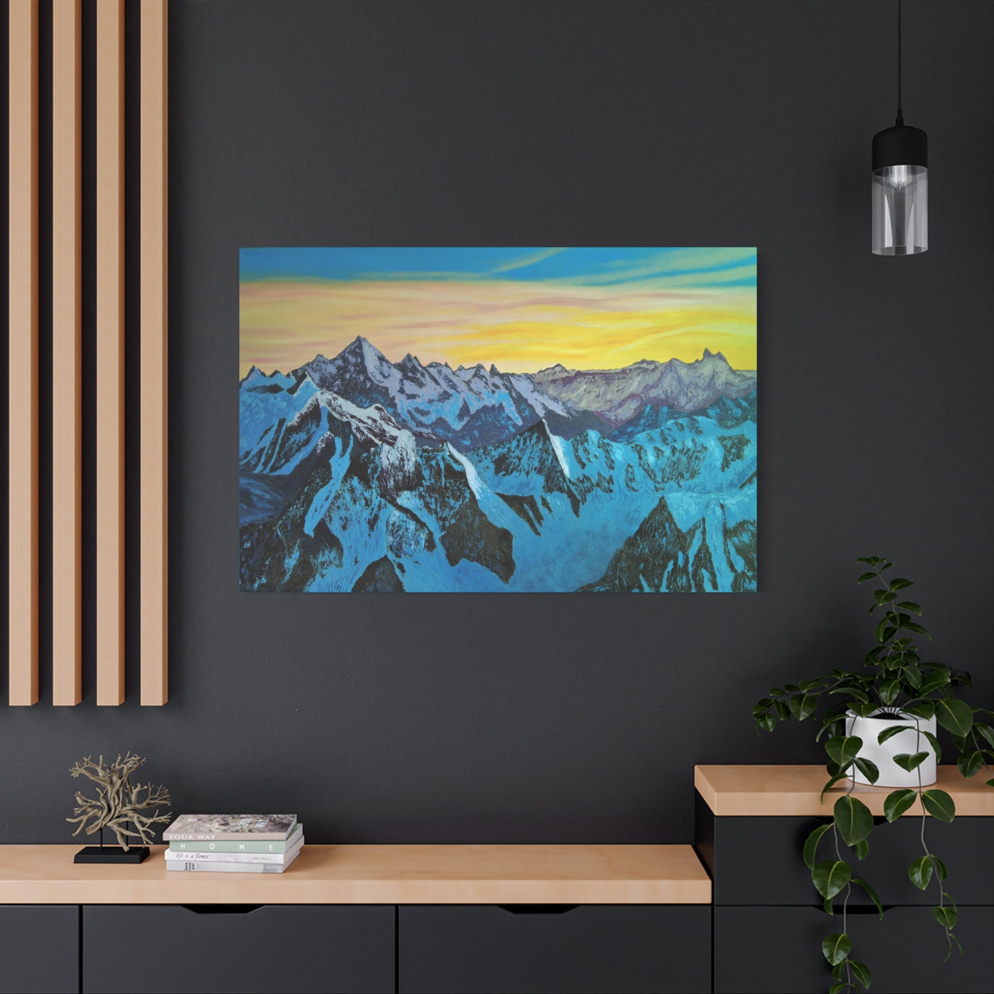 Karakoram Mountains Canvas Print