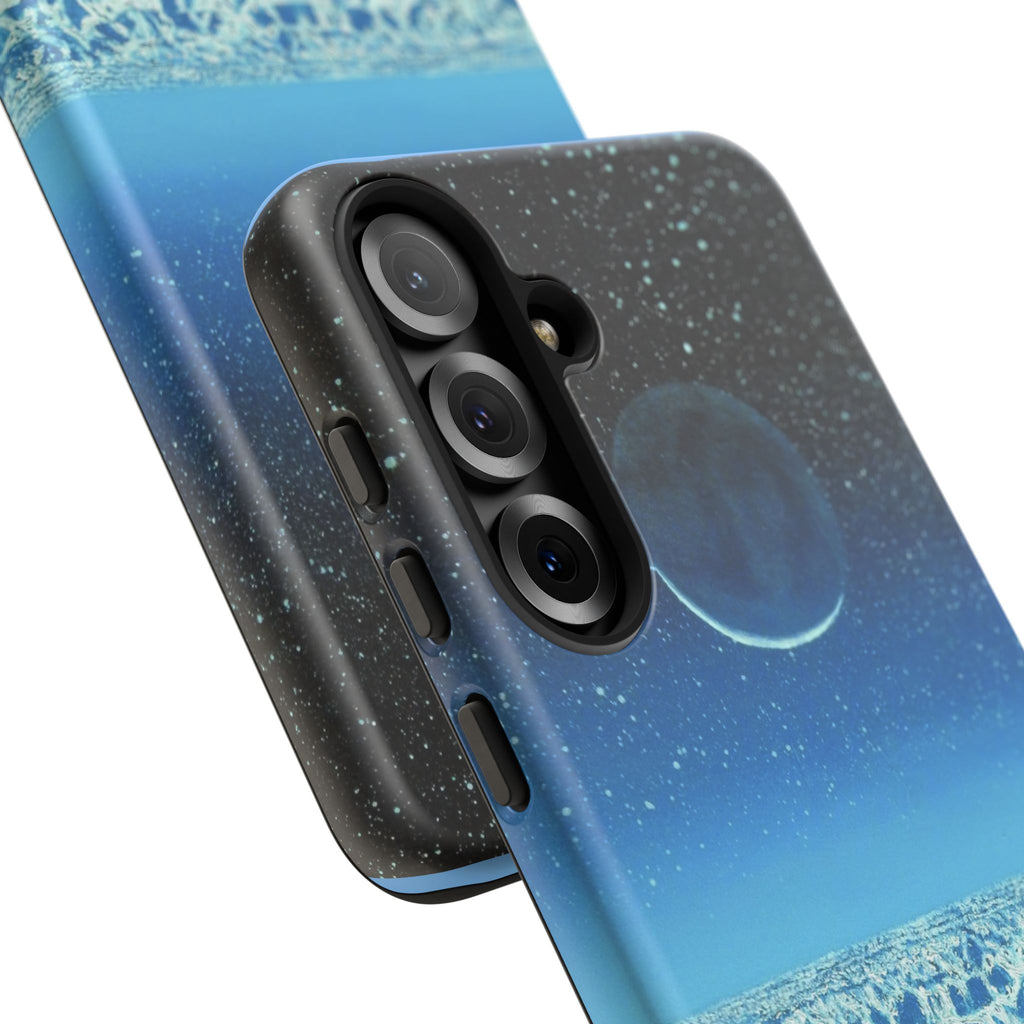 Moon- Himalayas Phone Case — Night Sky Crescent Moon Protective Tough Case