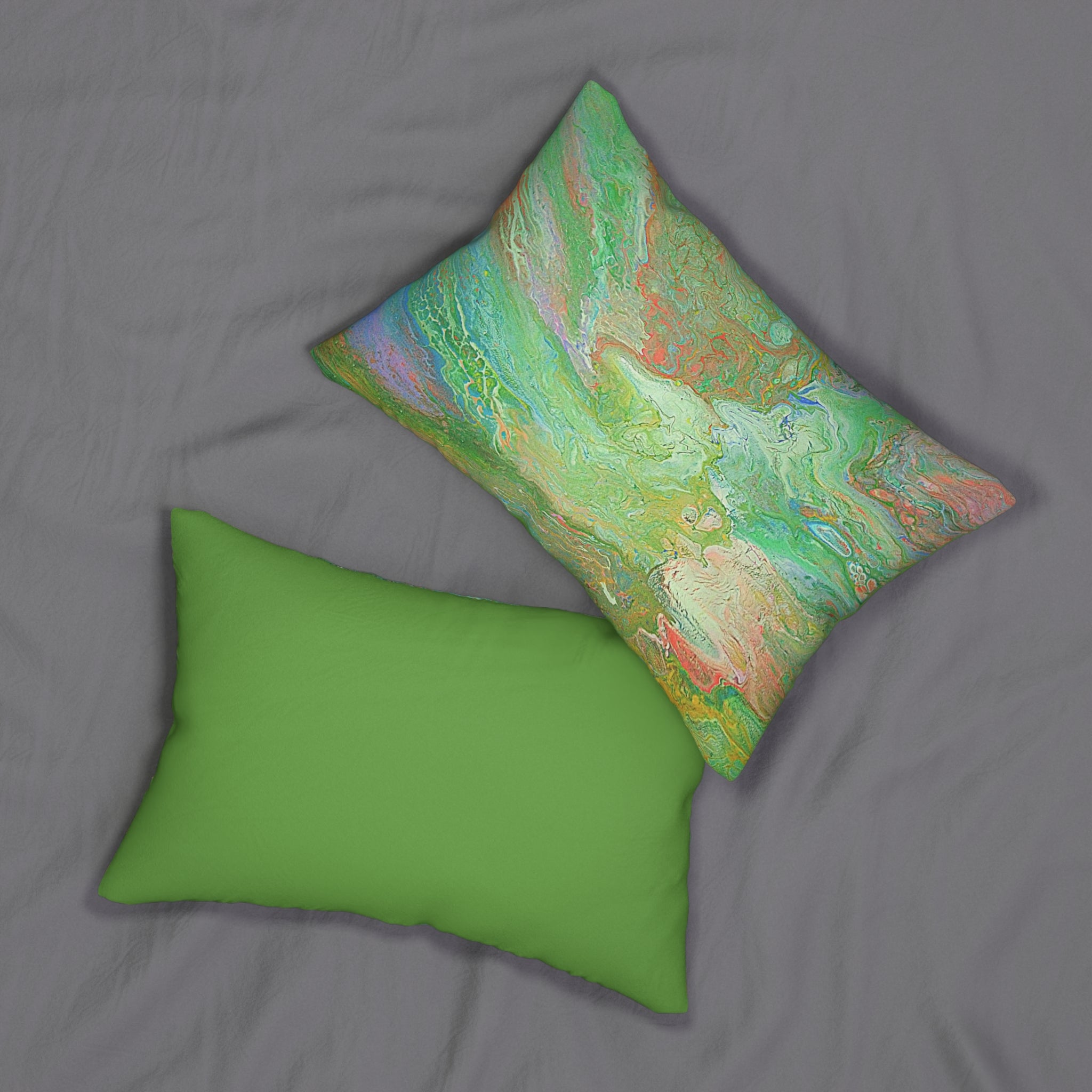 Spun Polyester Lumbar Pillow