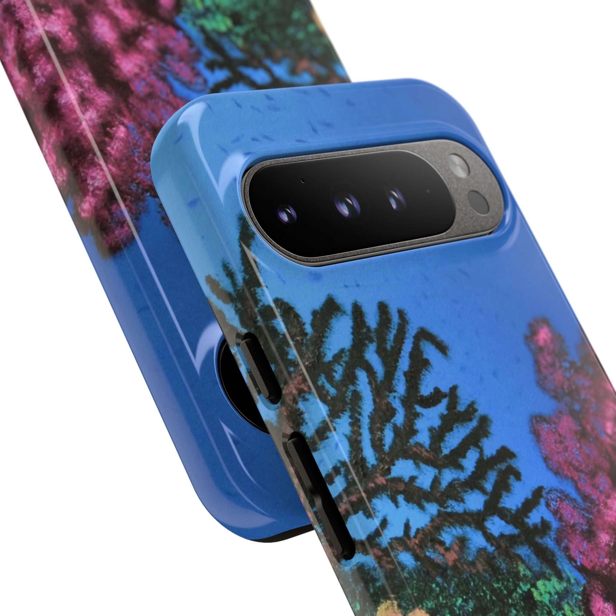 Coral Reef Tough Phone Case — Underwater Ocean Art iPhone Protector