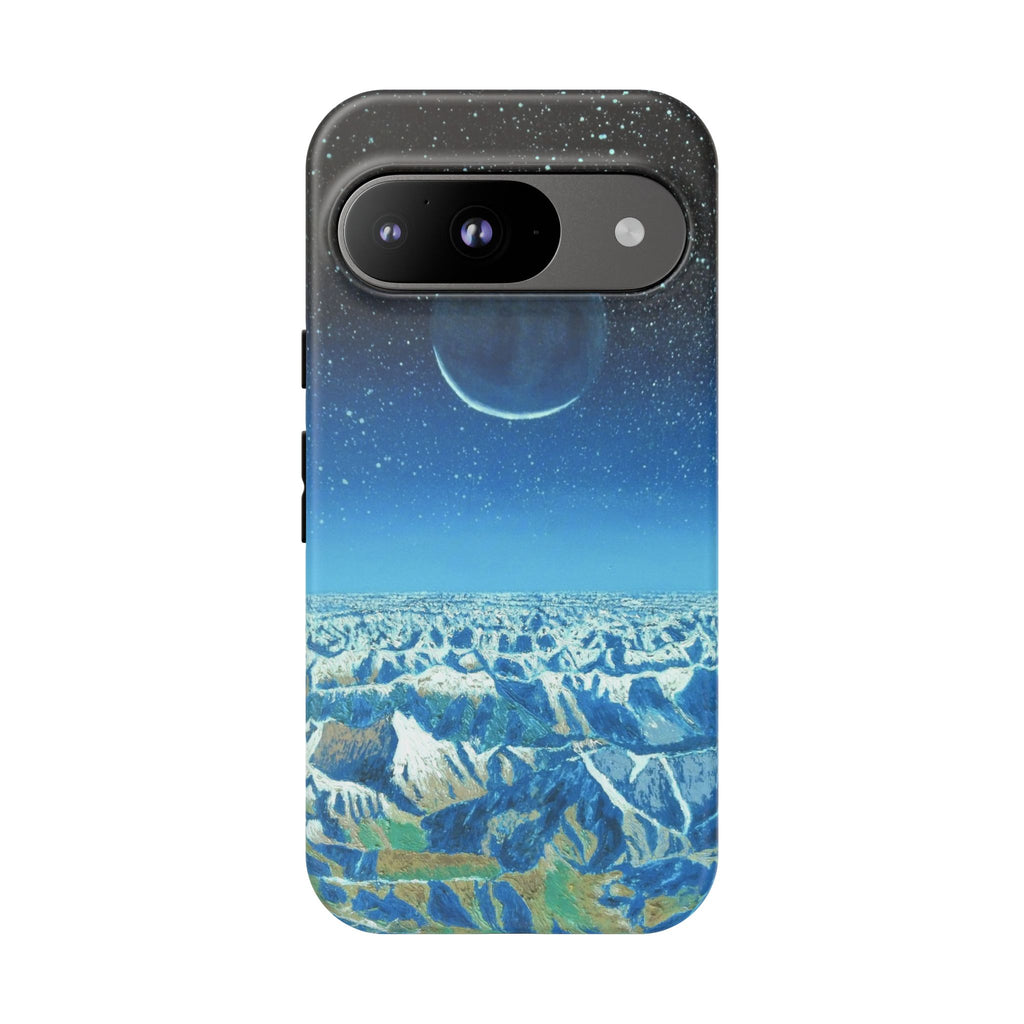 Moon- Himalayas Phone Case — Night Sky Crescent Moon Protective Tough Case
