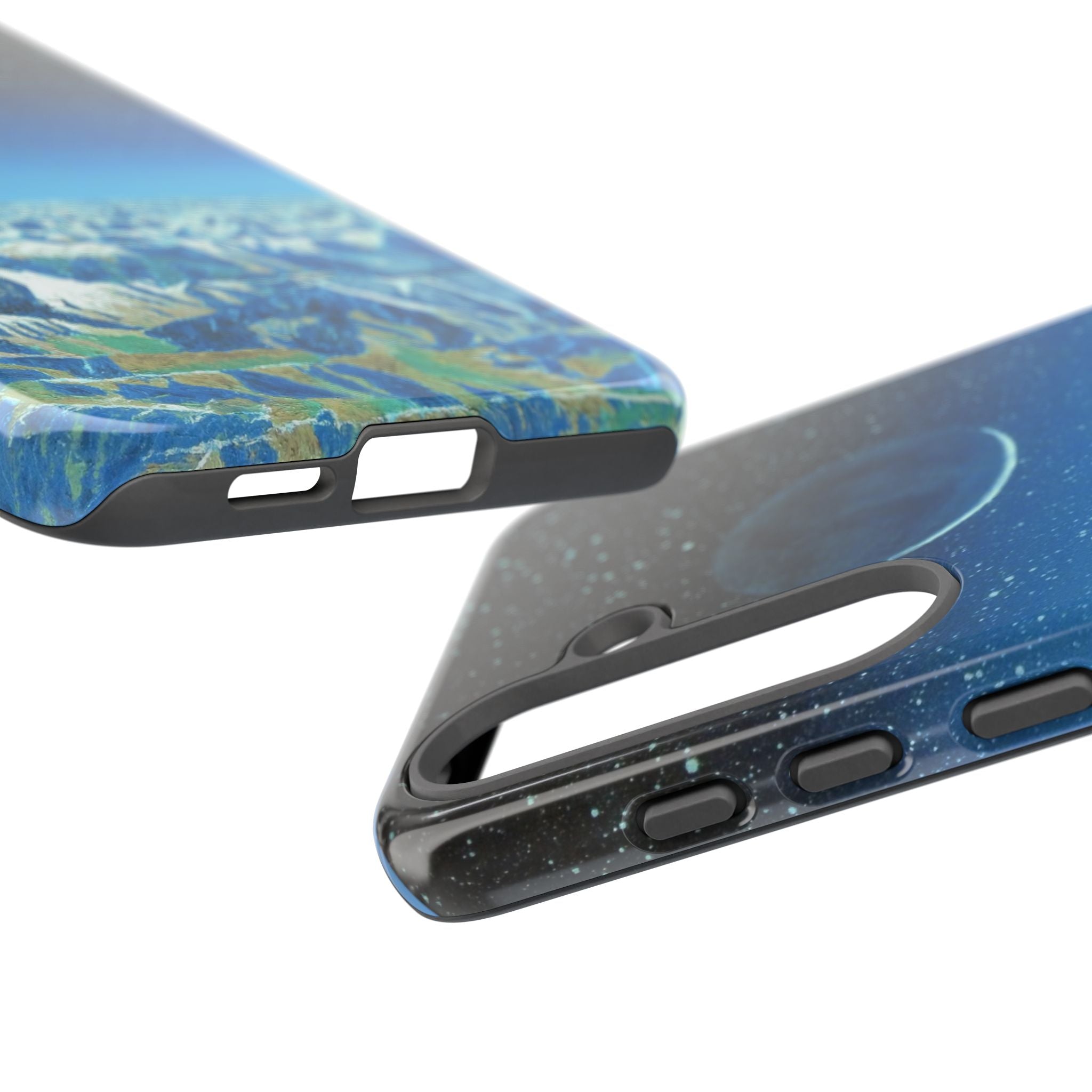 Moon- Himalayas Phone Case — Night Sky Crescent Moon Protective Tough Case