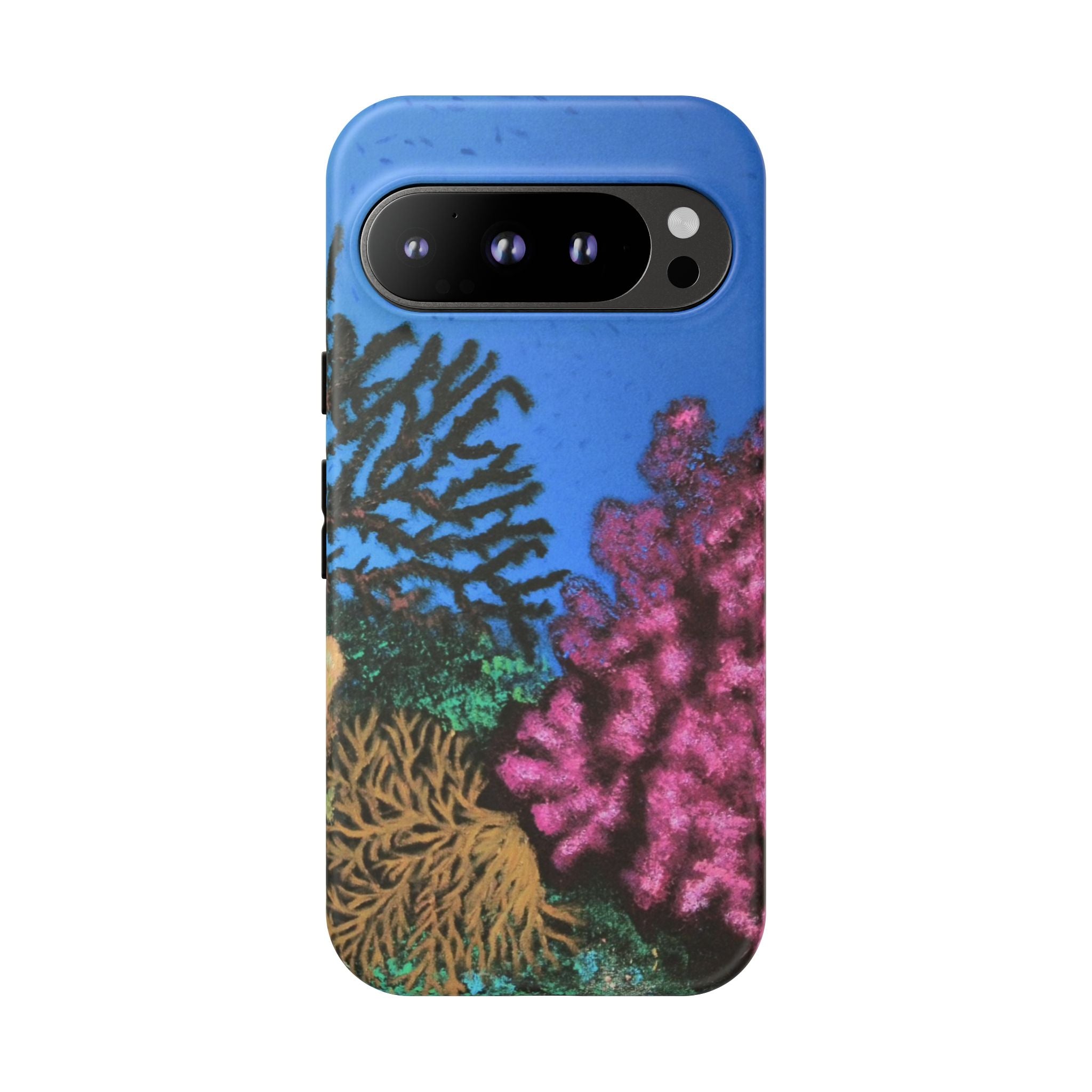 Coral Reef Tough Phone Case — Underwater Ocean Art iPhone Protector