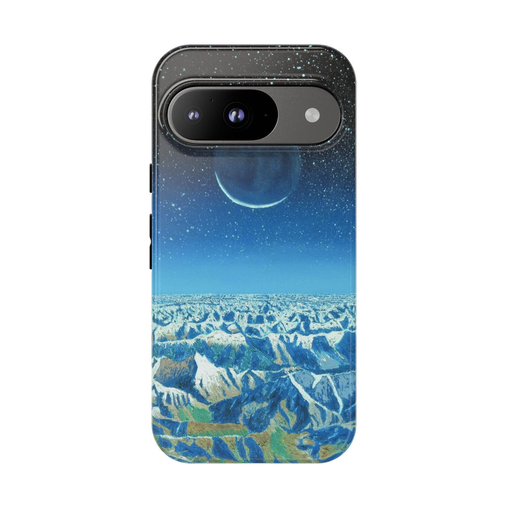 Moon- Himalayas Phone Case — Night Sky Crescent Moon Protective Tough Case