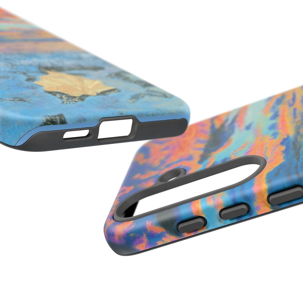 Beach Sunset Phone Case — Tropical Ocean Waves Protective iPhone Cover