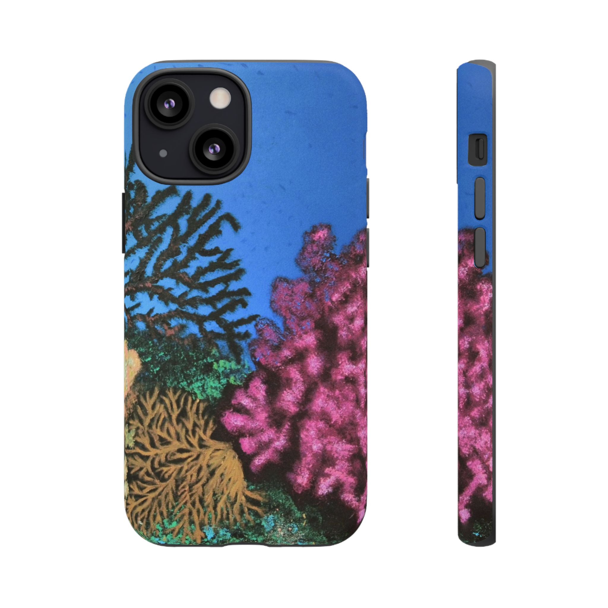Coral Reef Tough Phone Case — Underwater Ocean Art iPhone Protector