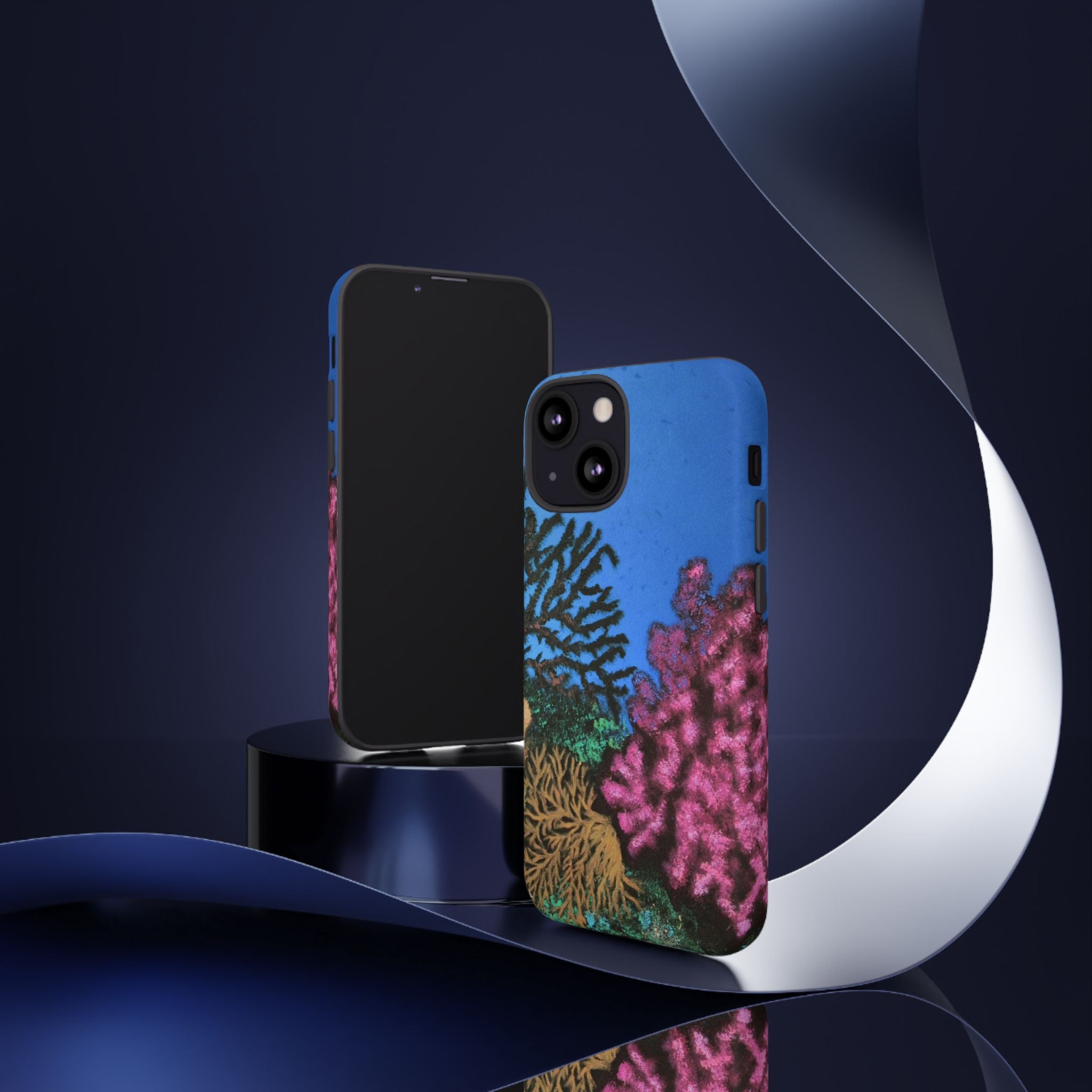 Coral Reef Tough Phone Case — Underwater Ocean Art iPhone Protector