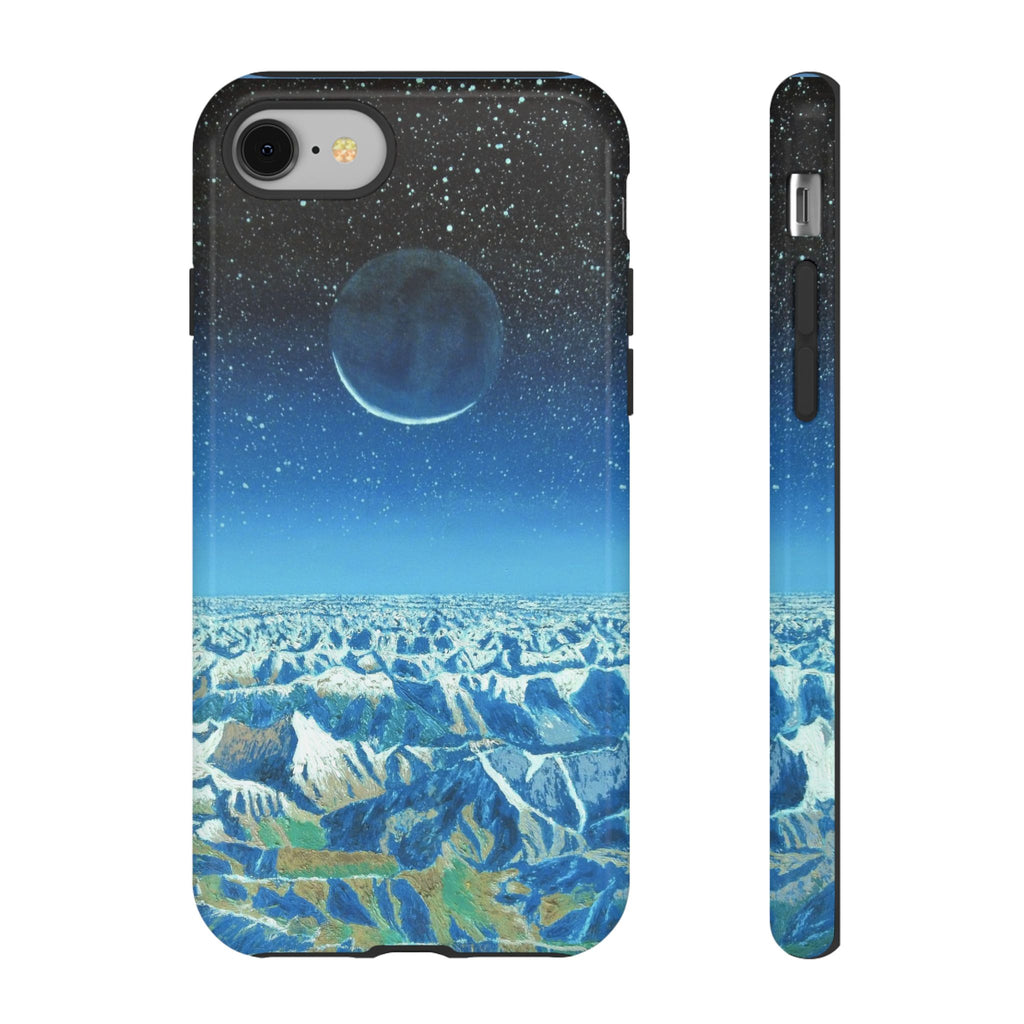 Moon- Himalayas Phone Case — Night Sky Crescent Moon Protective Tough Case