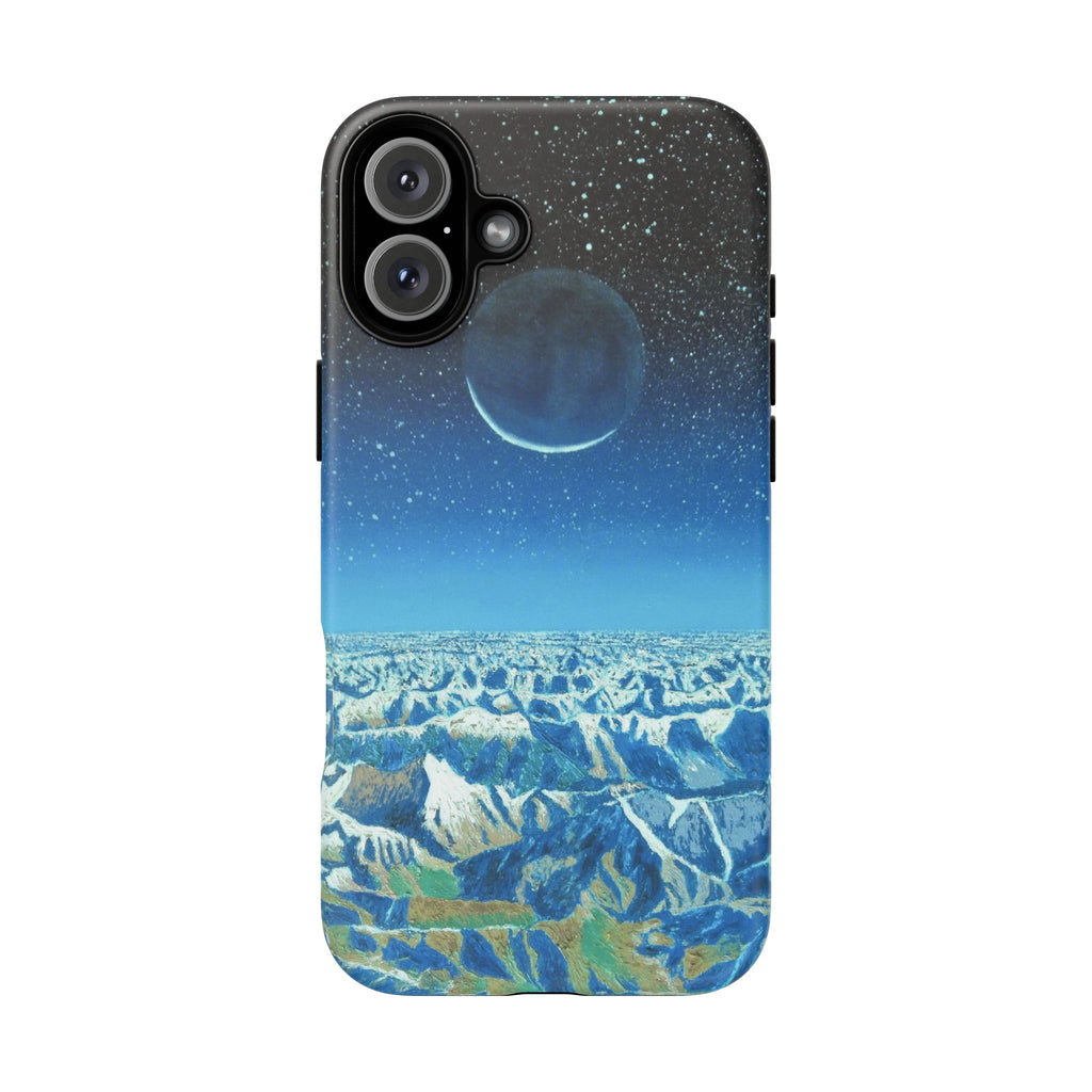 Moon- Himalayas Phone Case — Night Sky Crescent Moon Protective Tough Case