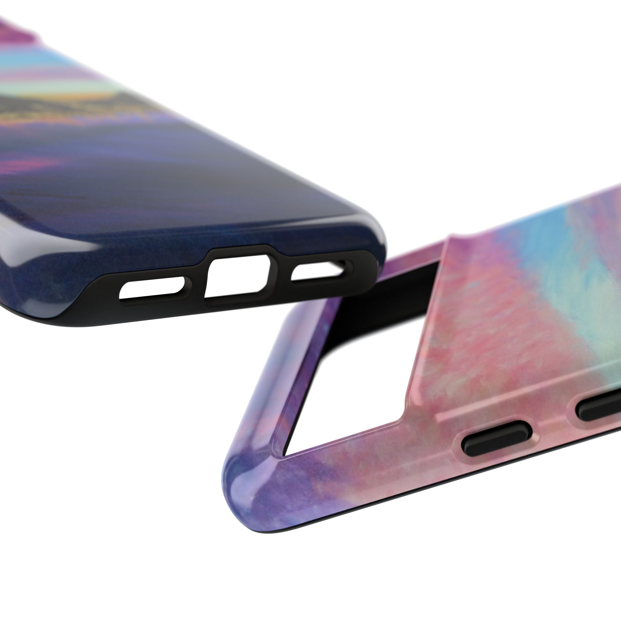 Sunset Mountain Landscape Phone Case — Colorful Sky Tough Case