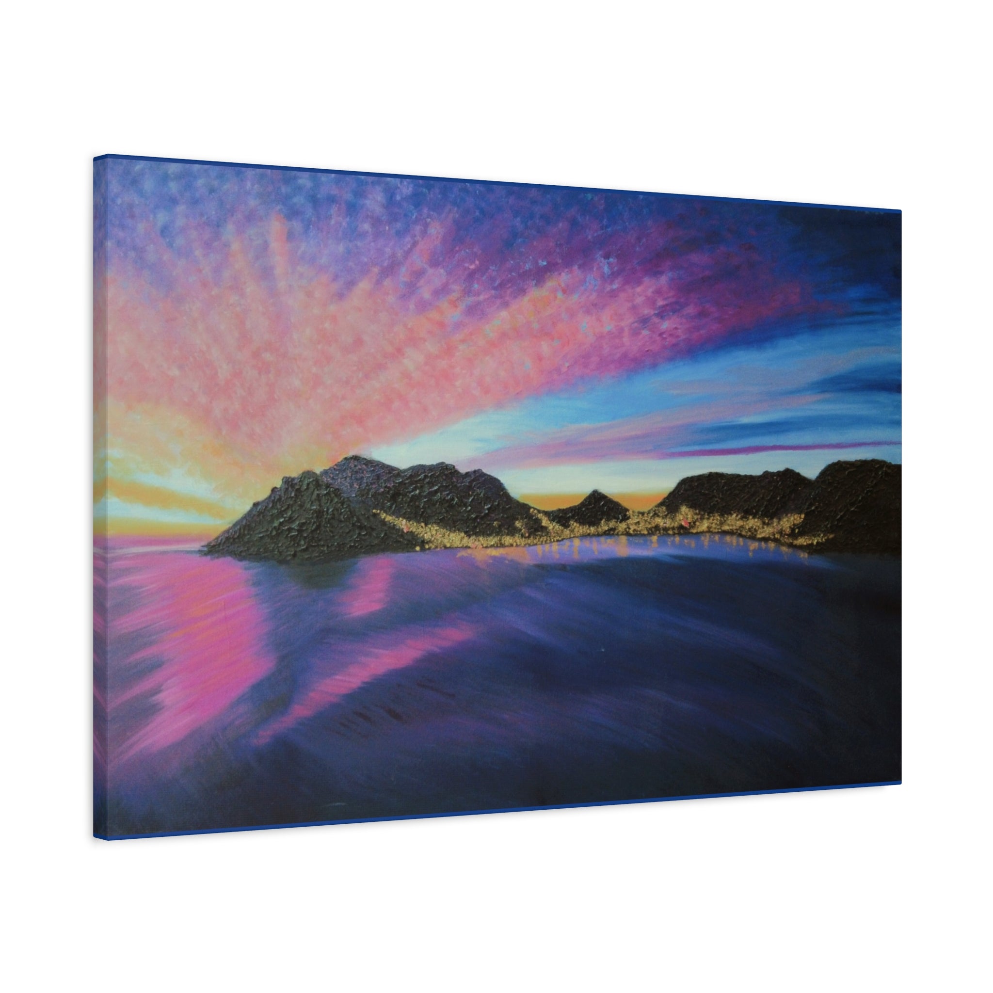 Cape Town at Sunset canvas Print