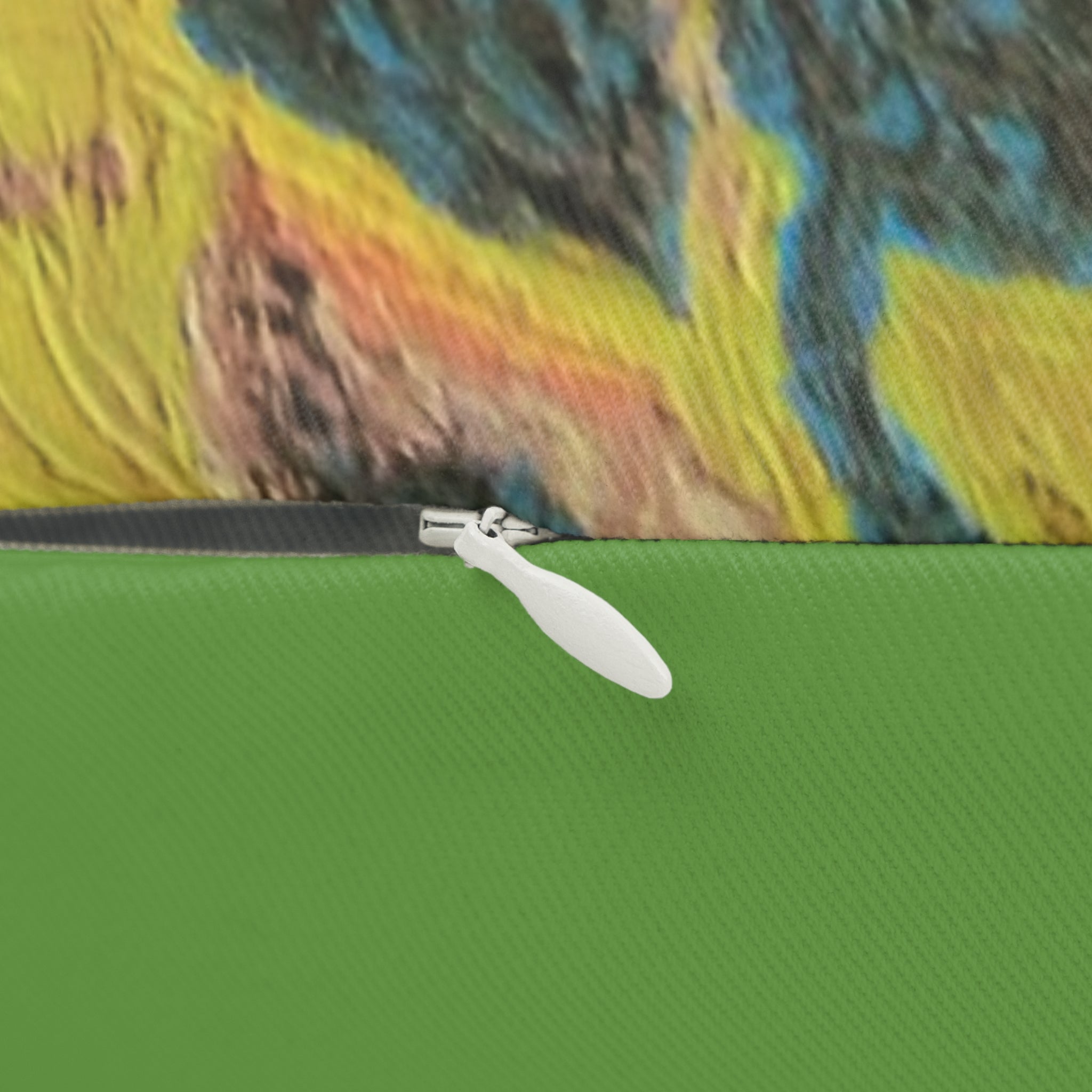 Mountain Range Lumbar Pillow — Scenic Landscape Decorative Cushion for Living Room, Cabin, or Outdoor-Inspired Decor