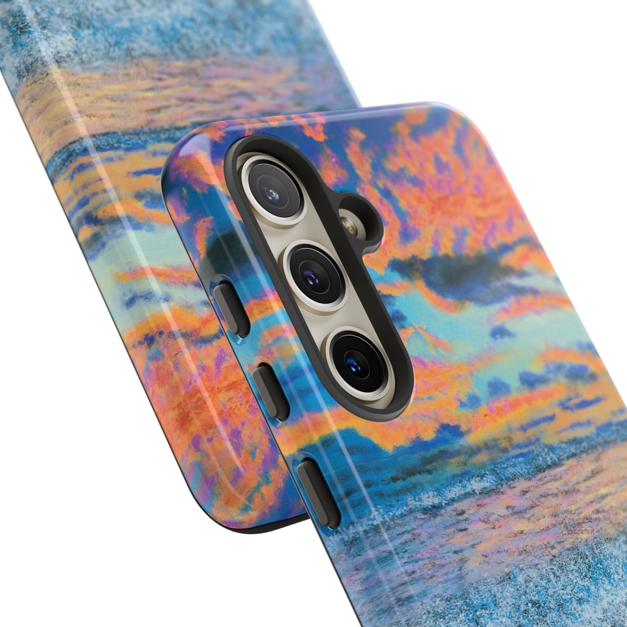 Beach Sunset Phone Case — Tropical Ocean Waves Protective iPhone Cover