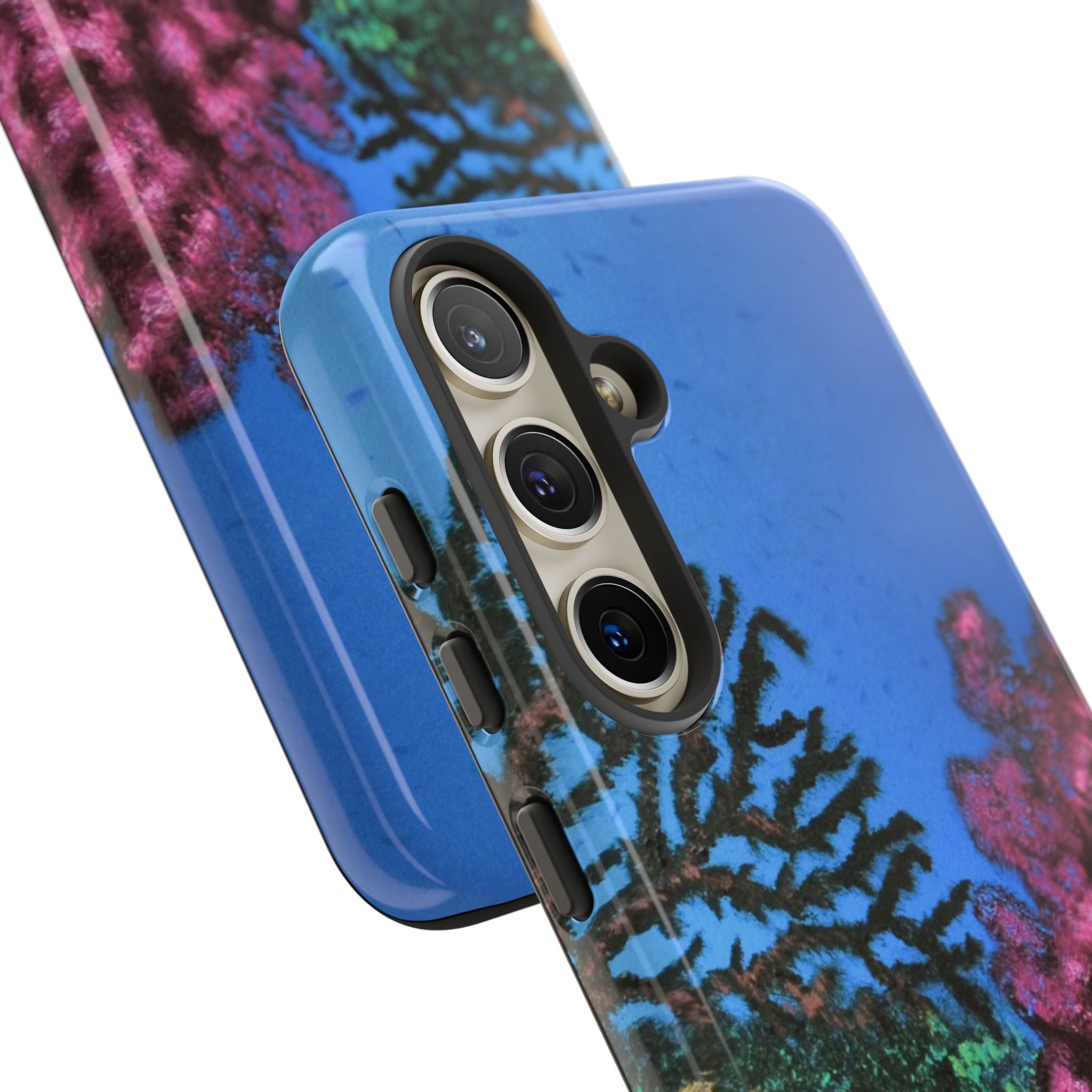Coral Reef Tough Phone Case — Underwater Ocean Art iPhone Protector