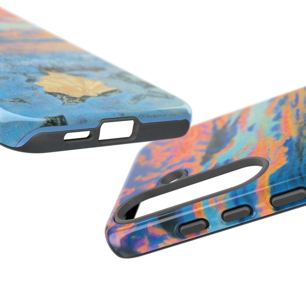 Beach Sunset Phone Case — Tropical Ocean Waves Protective iPhone Cover