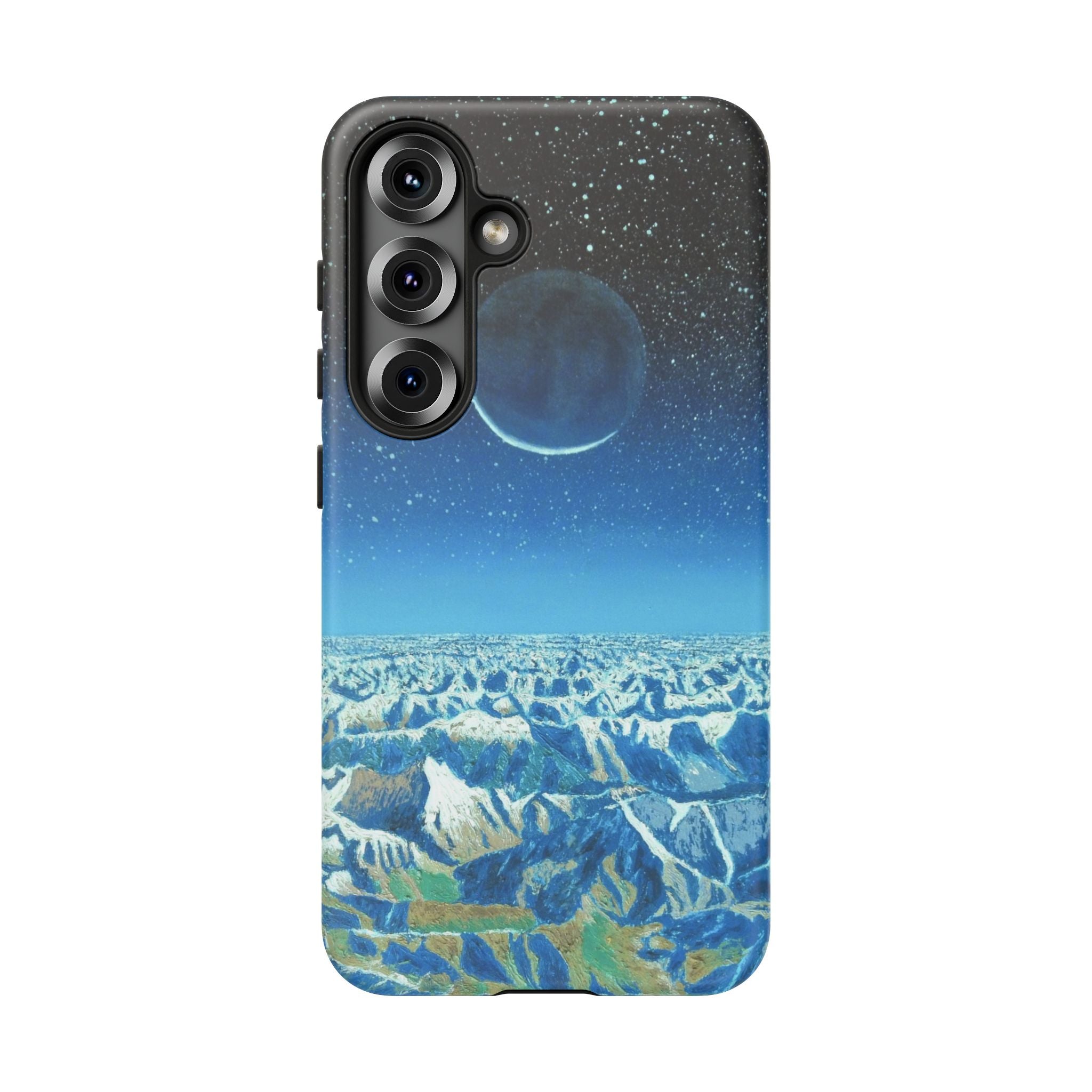Moon- Himalayas Phone Case — Night Sky Crescent Moon Protective Tough Case