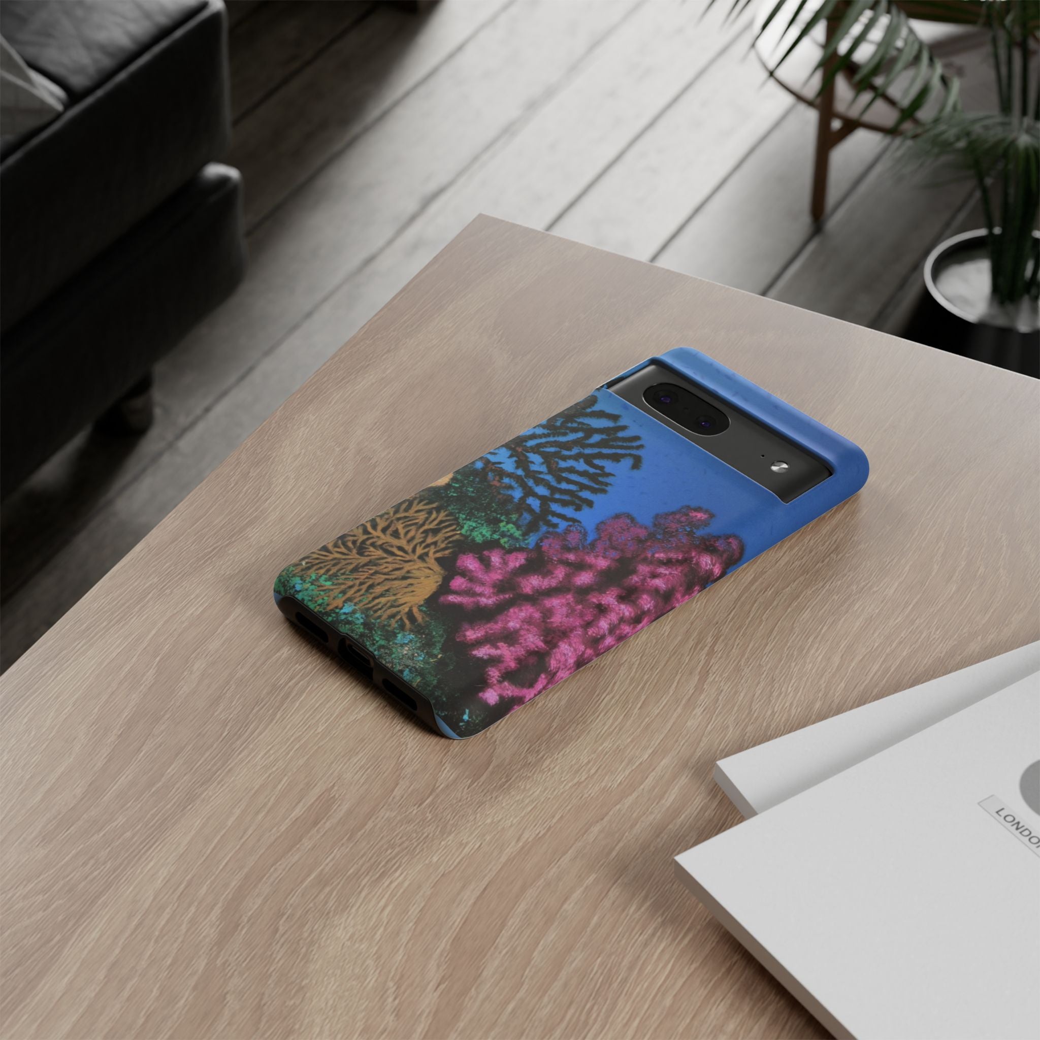 Coral Reef Tough Phone Case — Underwater Ocean Art iPhone Protector