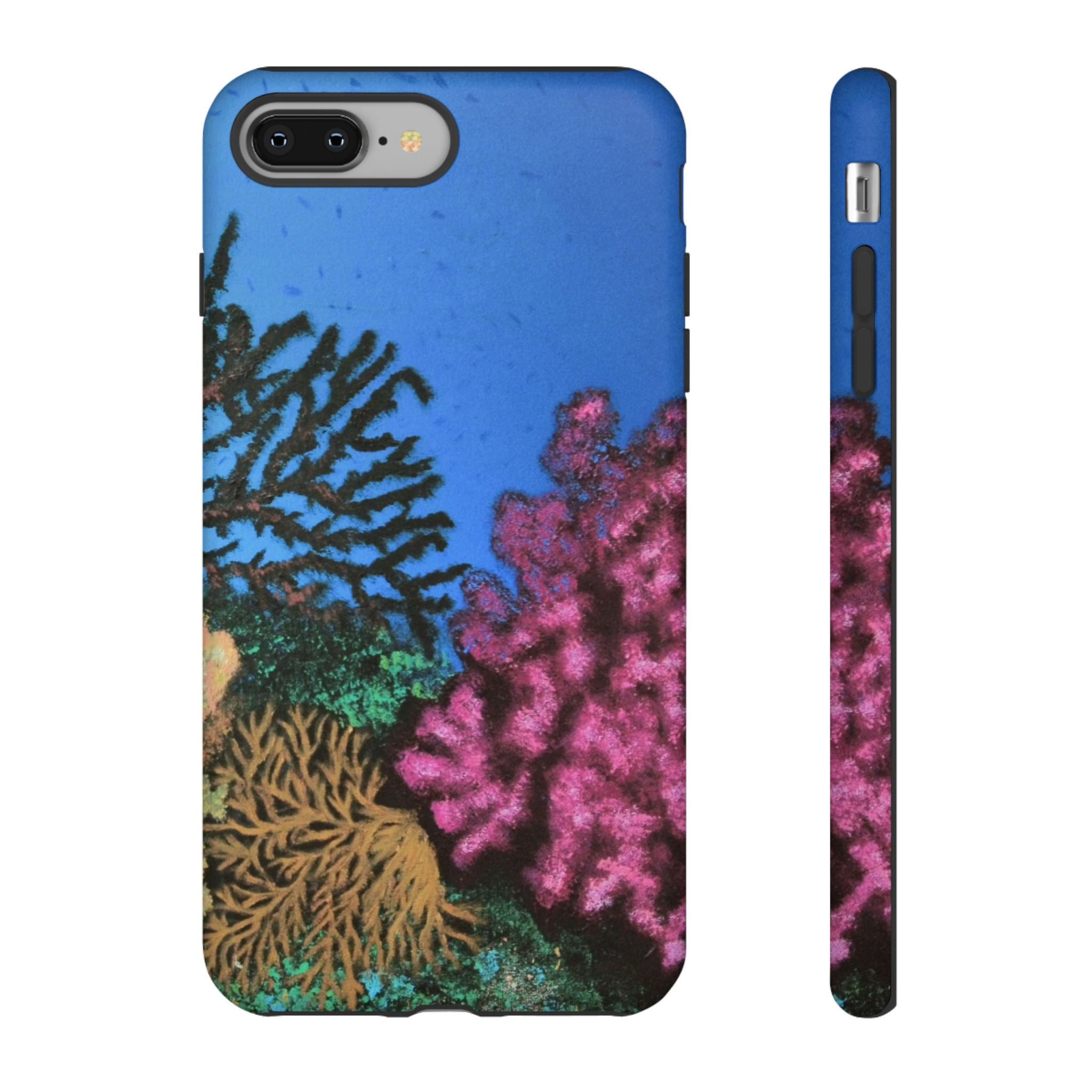 Coral Reef Tough Phone Case — Underwater Ocean Art iPhone Protector