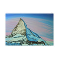 Mt. Matternhorn  Canvas Print — Sunrise Alpine Wall Art