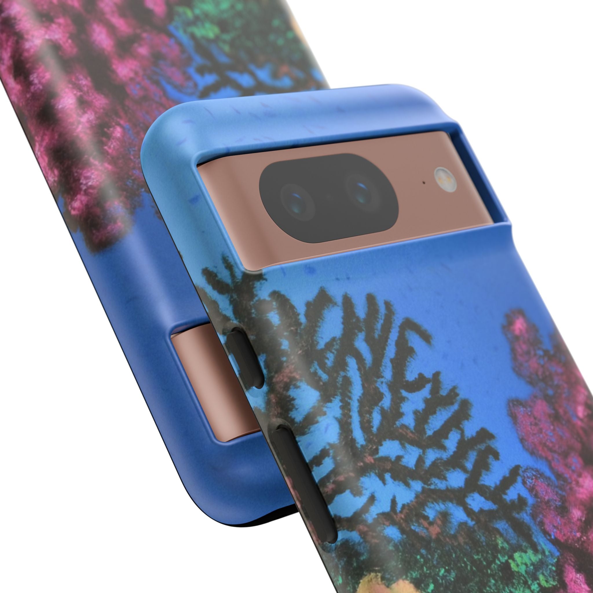 Coral Reef Tough Phone Case — Underwater Ocean Art iPhone Protector