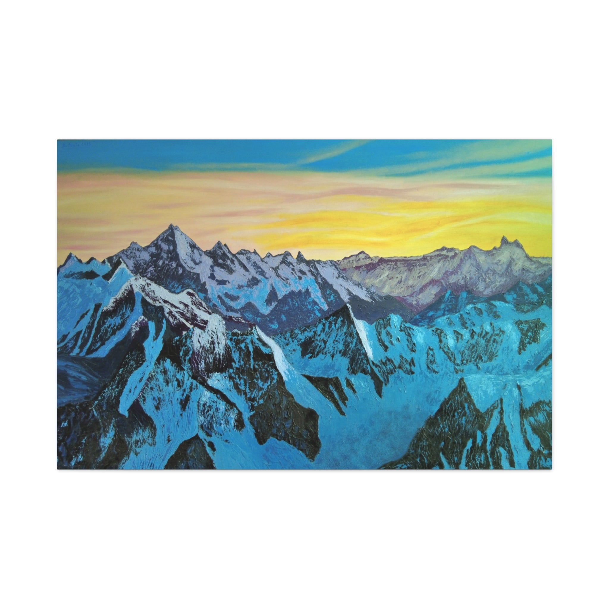 Karakoram Mountains Canvas Print