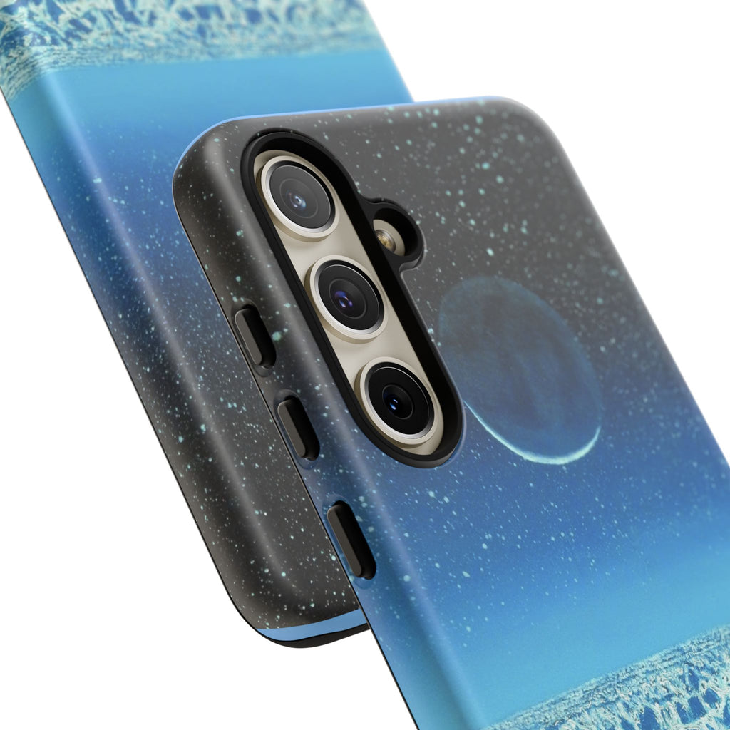Moon- Himalayas Phone Case — Night Sky Crescent Moon Protective Tough Case