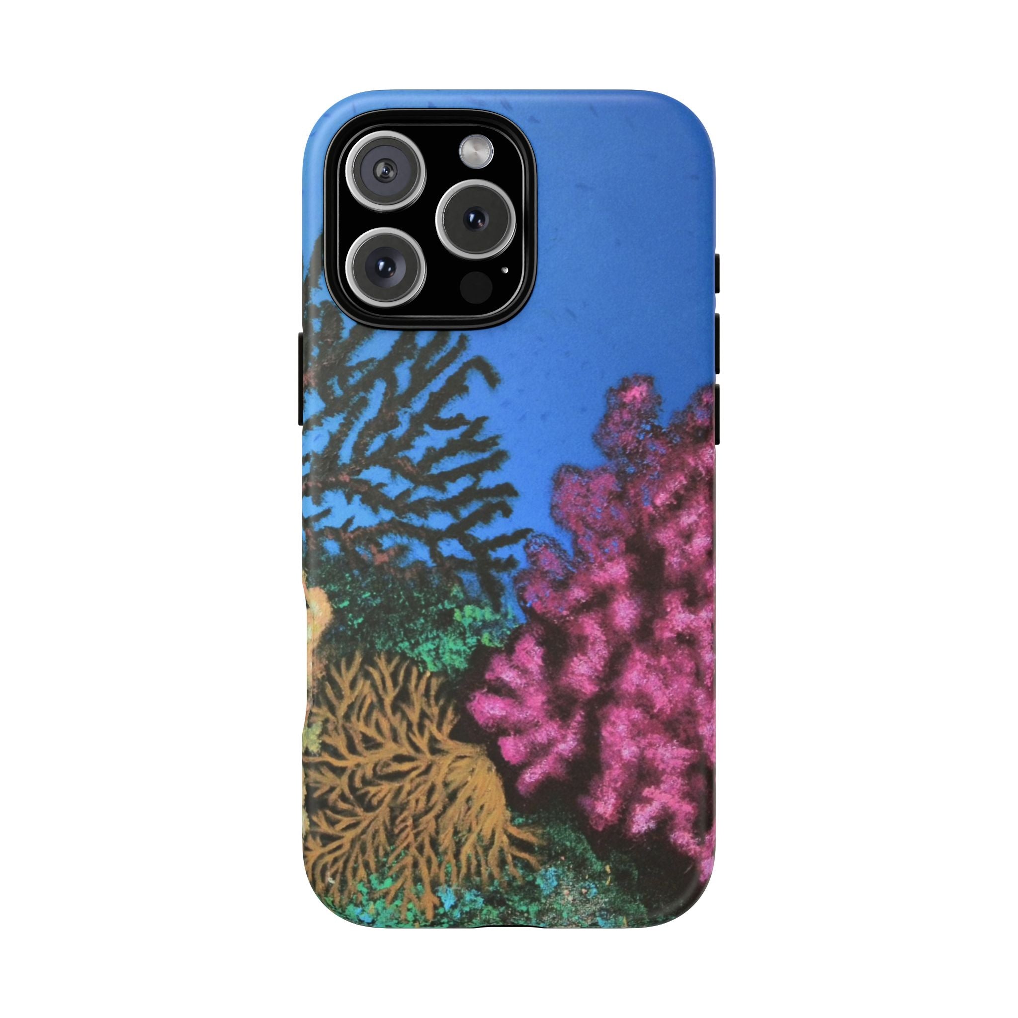 Coral Reef Tough Phone Case — Underwater Ocean Art iPhone Protector