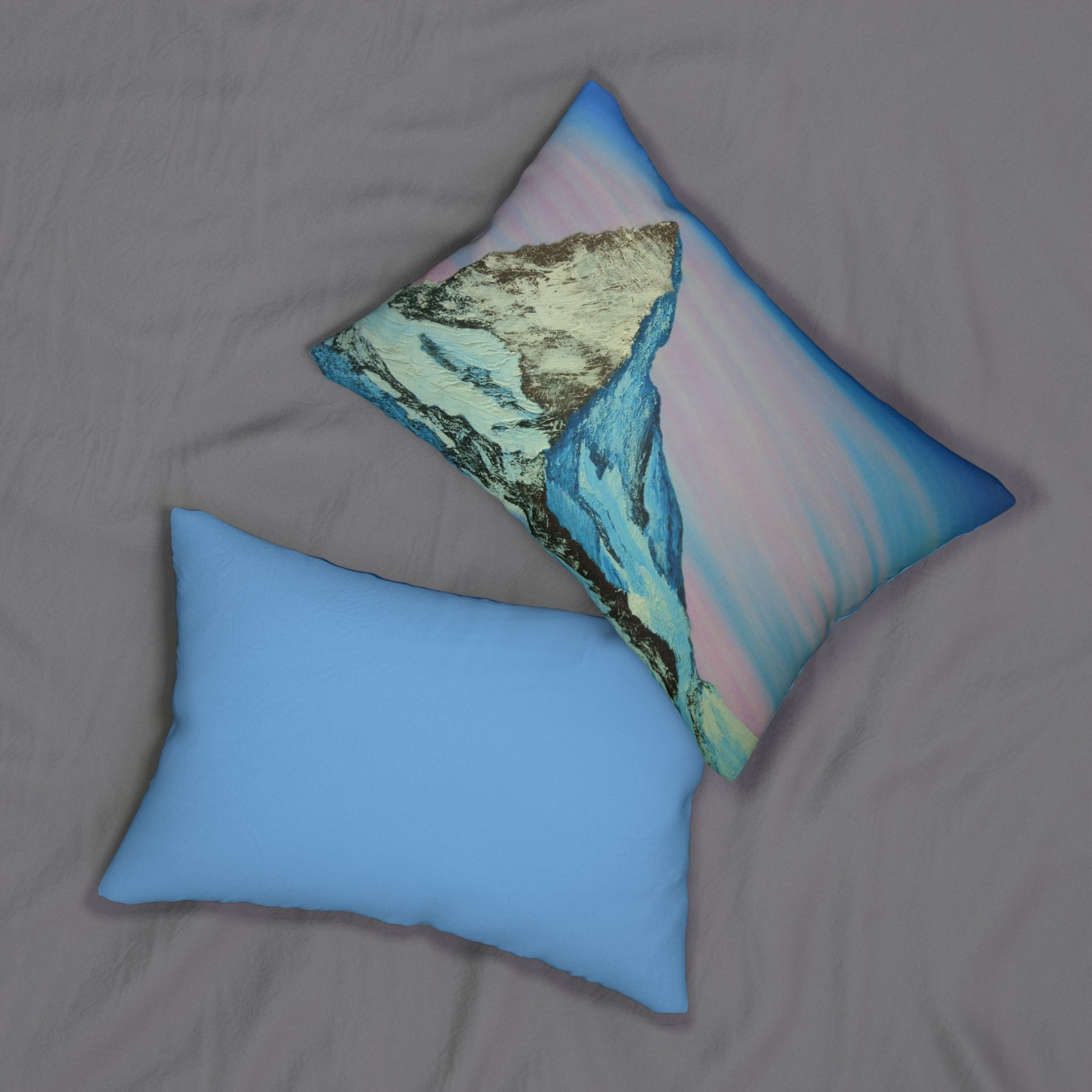 Mountain Sunrise Lumbar Pillow