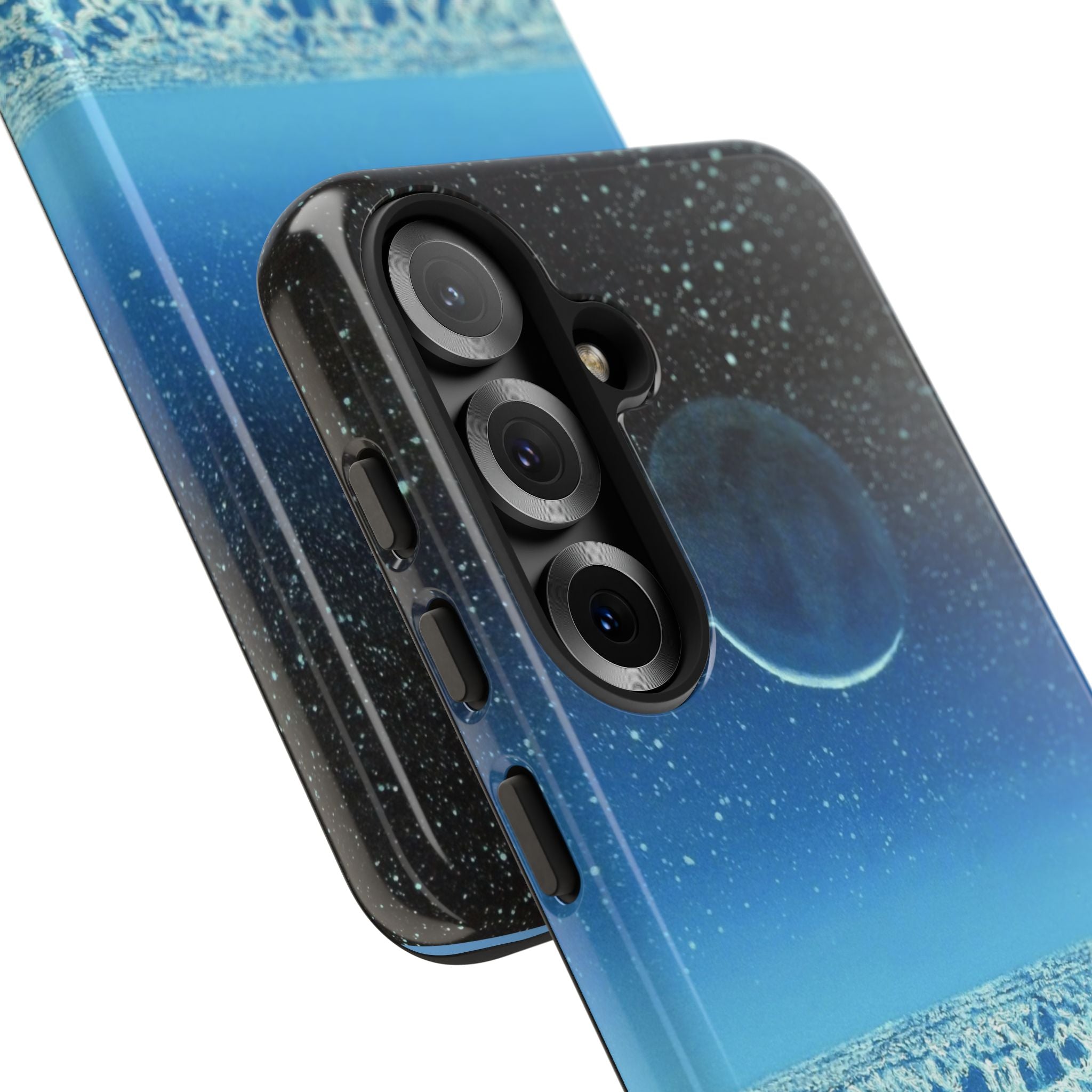 Moon- Himalayas Phone Case — Night Sky Crescent Moon Protective Tough Case