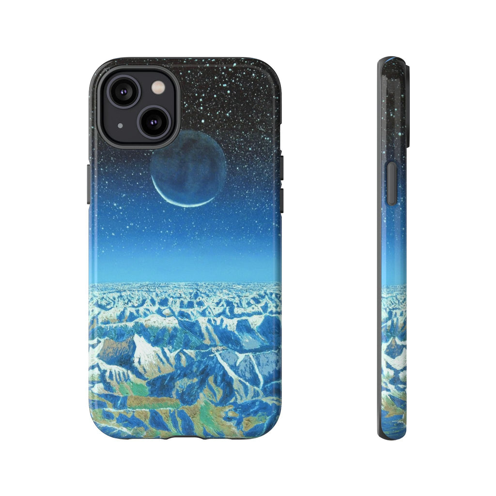 Moon- Himalayas Phone Case — Night Sky Crescent Moon Protective Tough Case