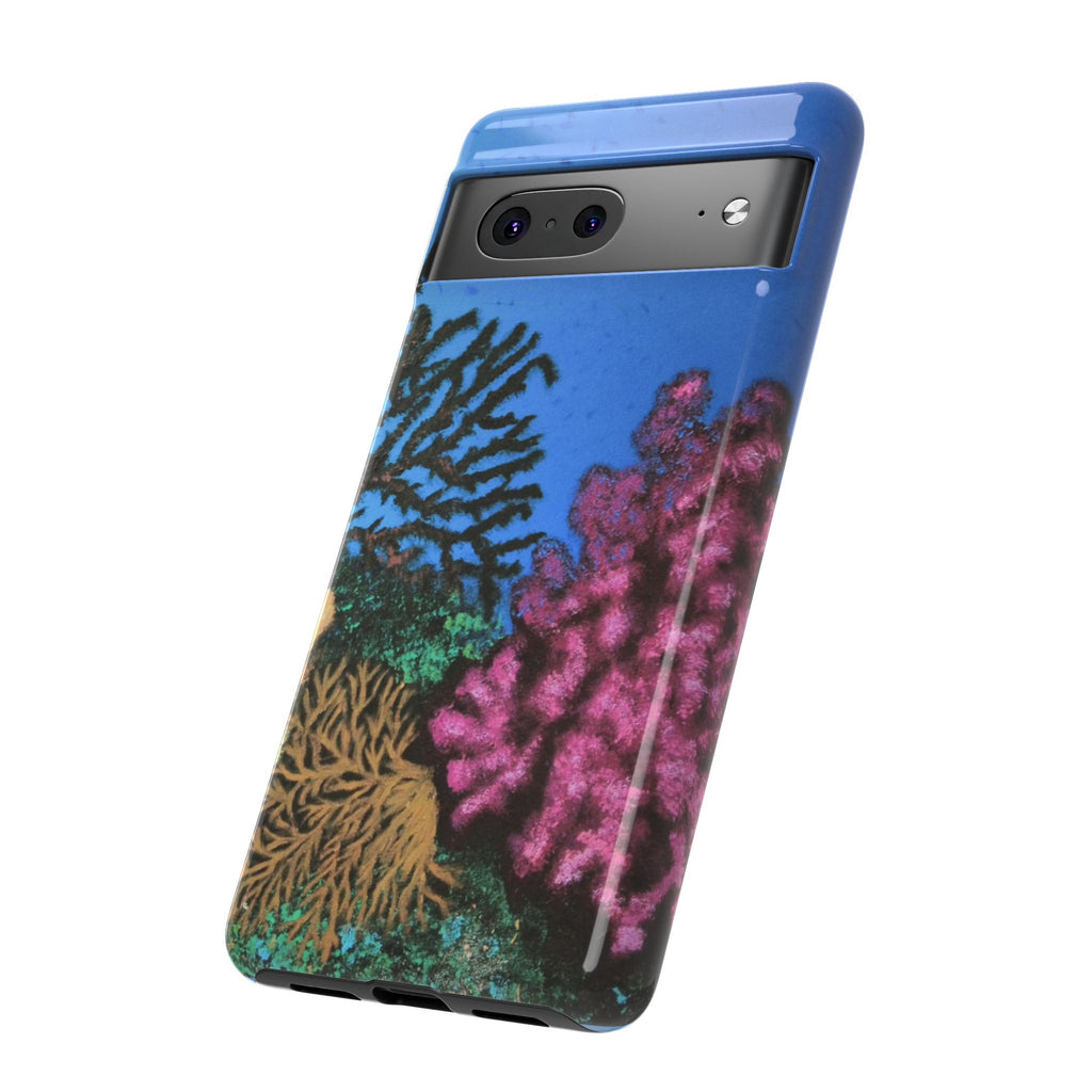 Coral Reef Tough Phone Case — Underwater Ocean Art iPhone Protector