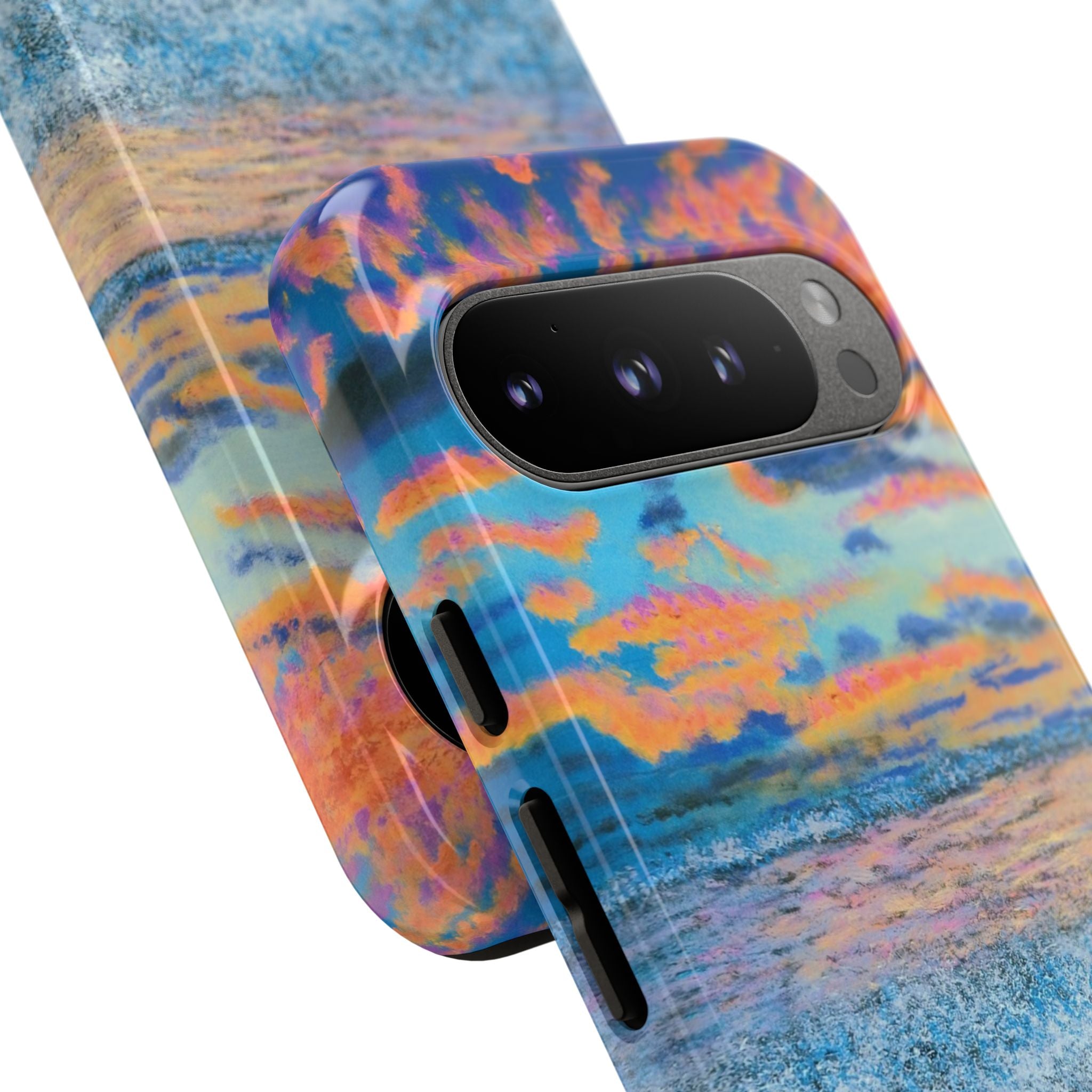 Beach Sunset Phone Case — Tropical Ocean Waves Protective iPhone Cover