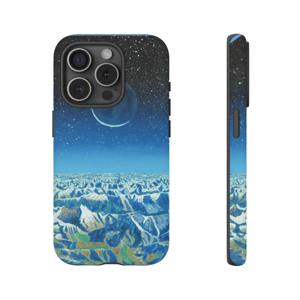 Moon- Himalayas Phone Case — Night Sky Crescent Moon Protective Tough Case