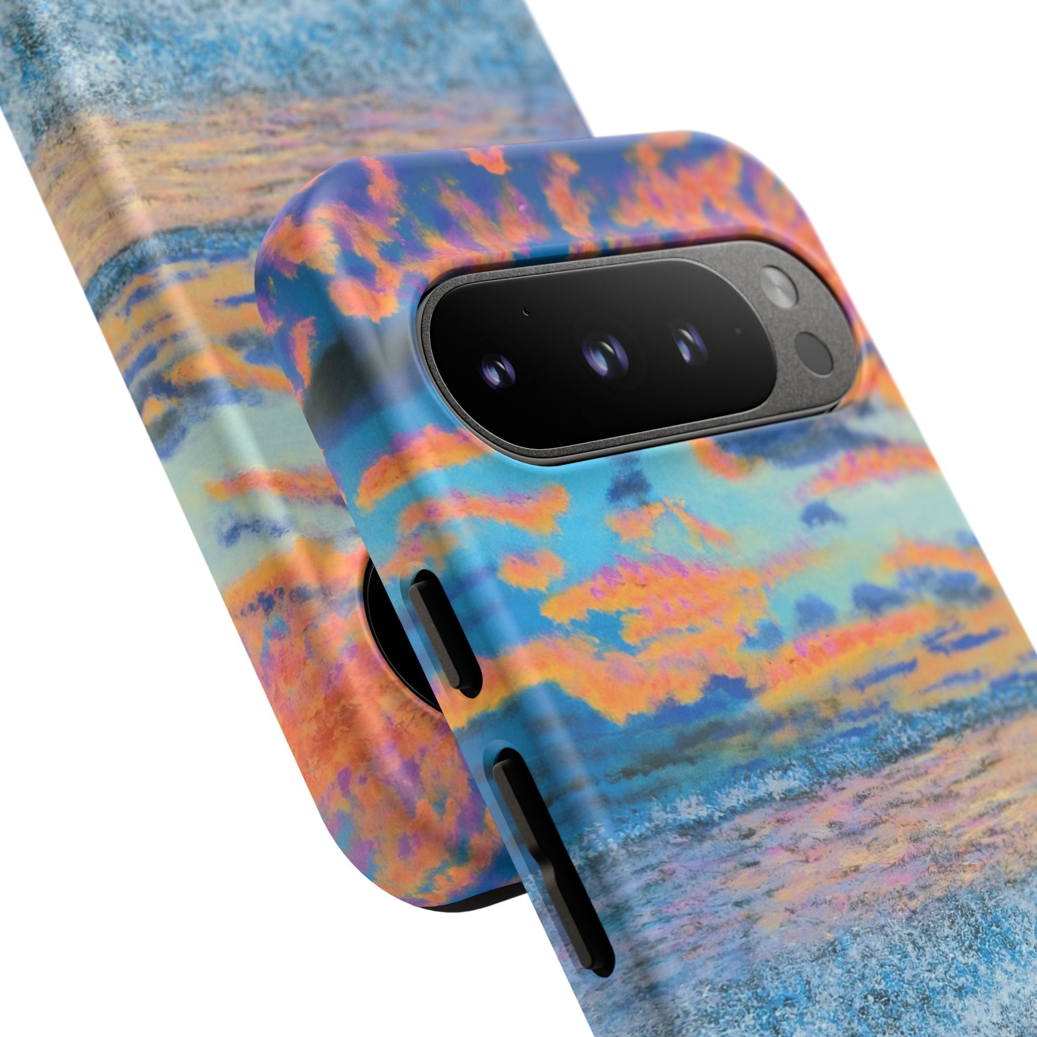 Beach Sunset Phone Case — Tropical Ocean Waves Protective iPhone Cover