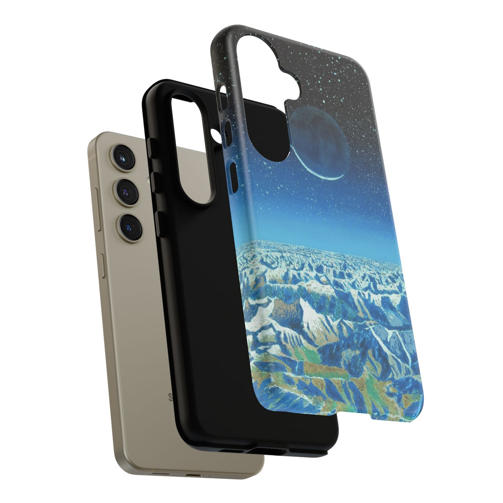 Moon- Himalayas Phone Case — Night Sky Crescent Moon Protective Tough Case