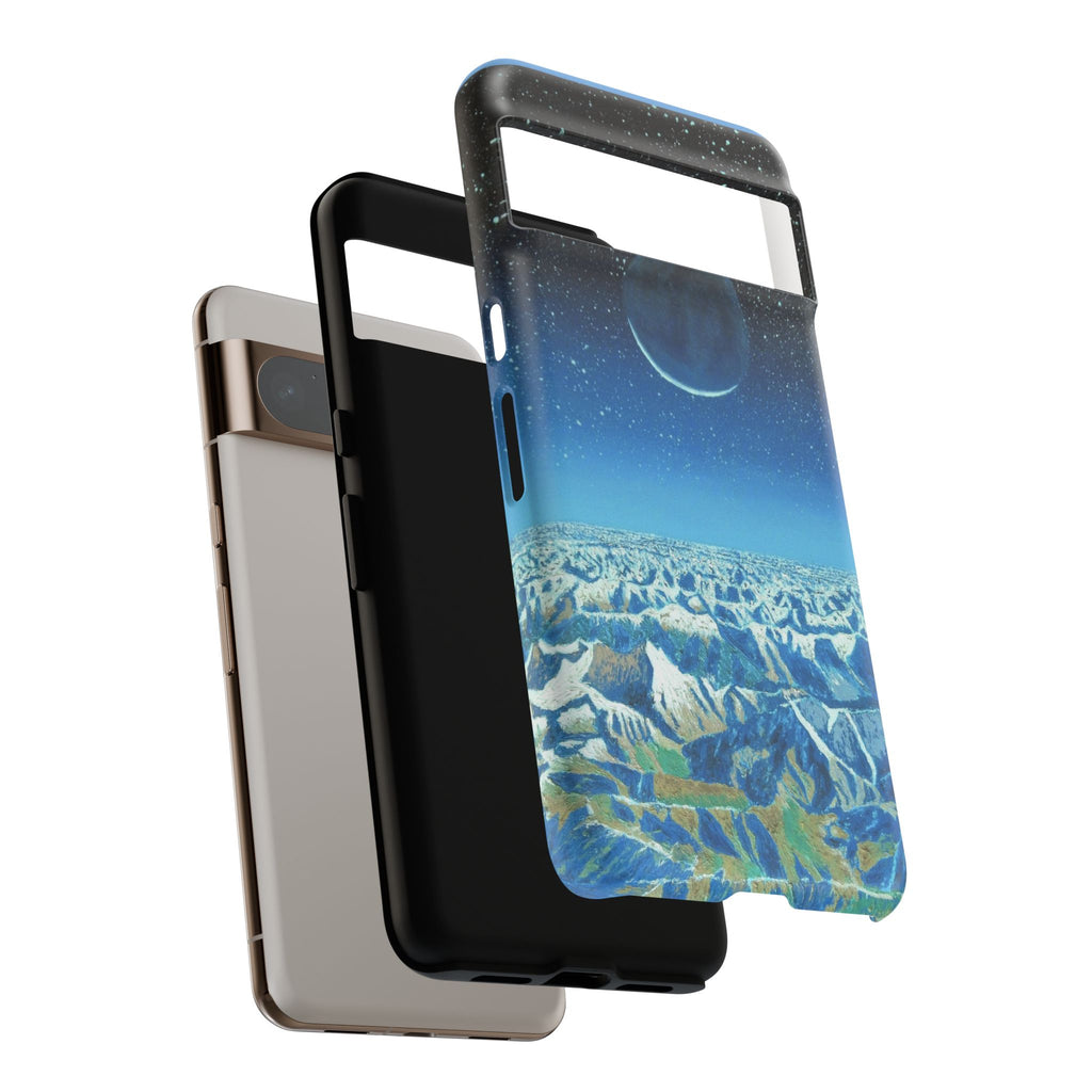 Moon- Himalayas Phone Case — Night Sky Crescent Moon Protective Tough Case
