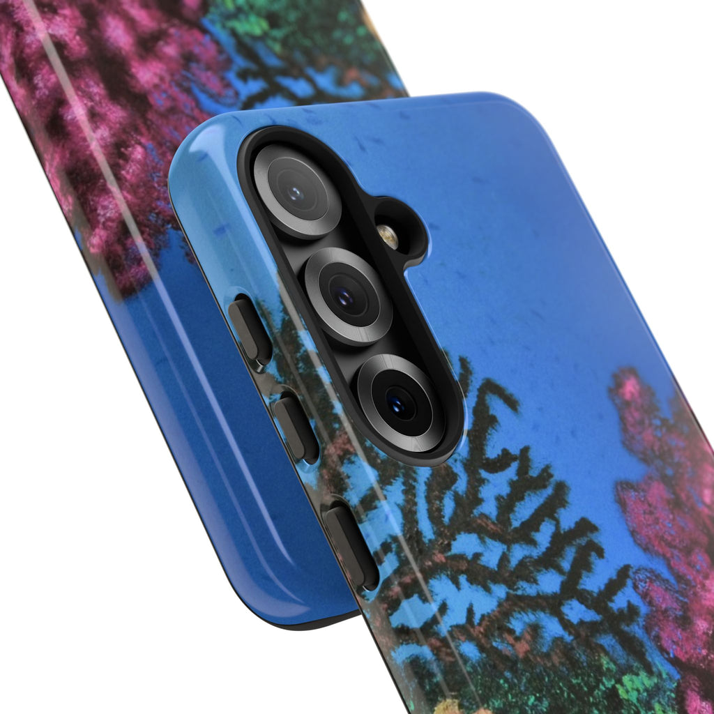 Coral Reef Tough Phone Case — Underwater Ocean Art iPhone Protector