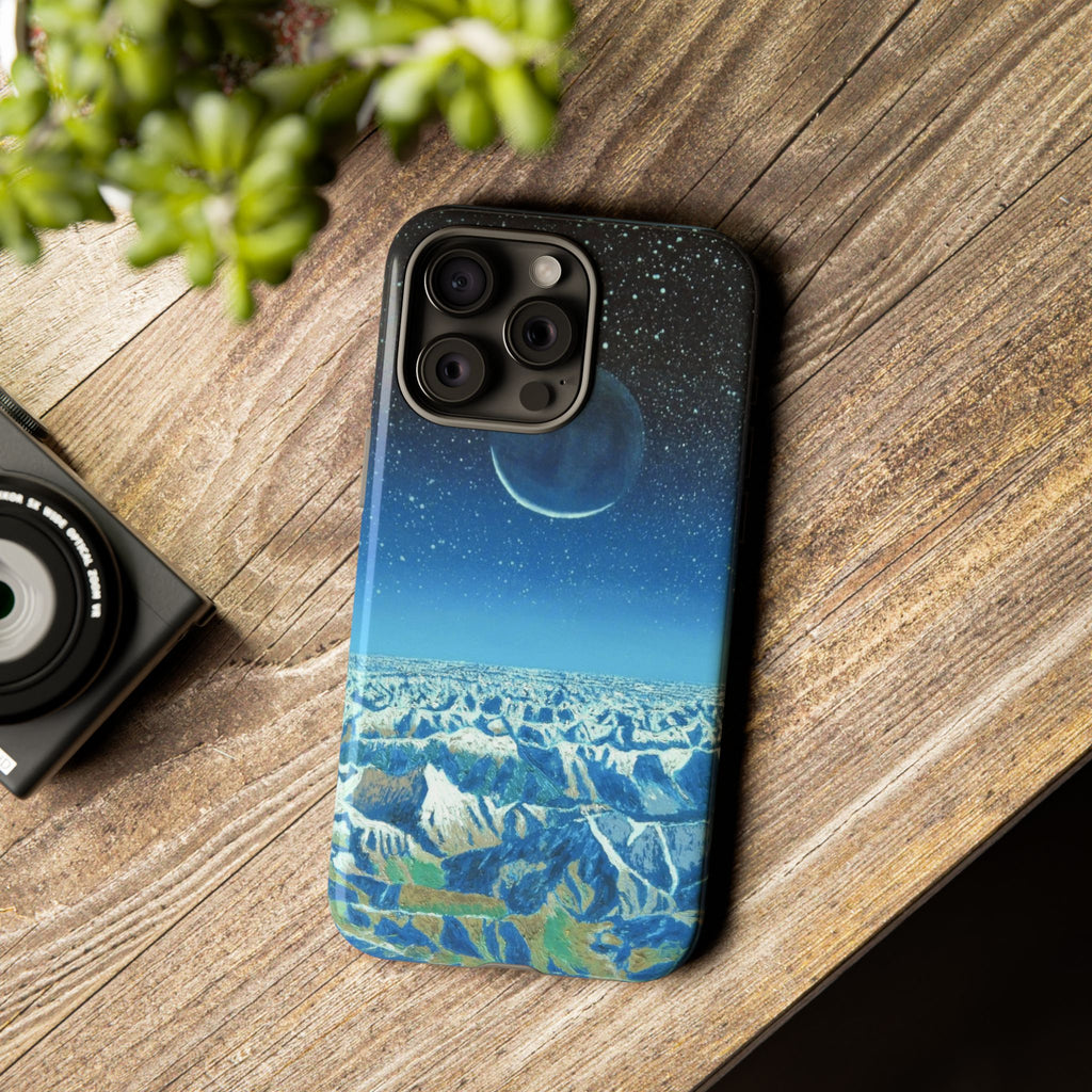 Moon- Himalayas Phone Case — Night Sky Crescent Moon Protective Tough Case