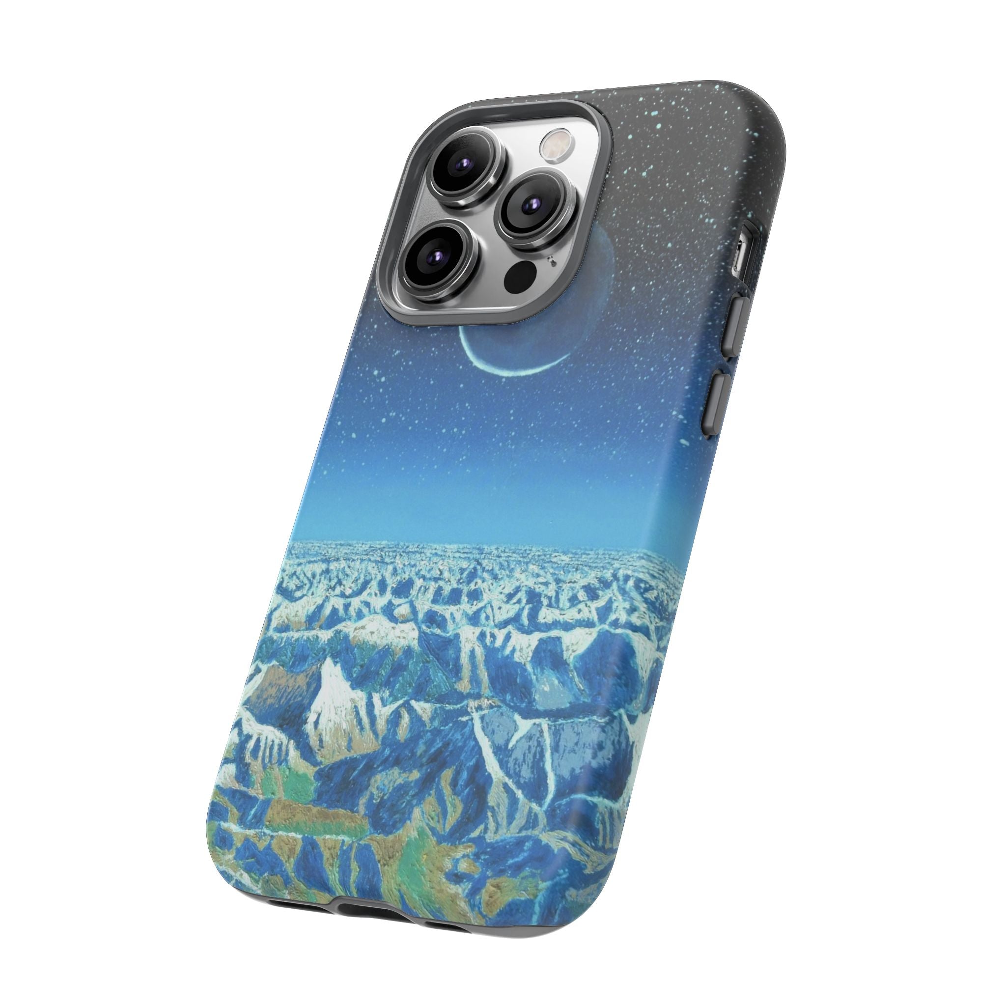 Moon- Himalayas Phone Case — Night Sky Crescent Moon Protective Tough Case