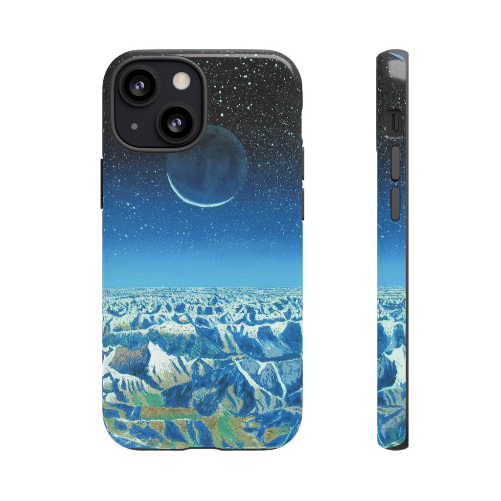 Moon- Himalayas Phone Case — Night Sky Crescent Moon Protective Tough Case