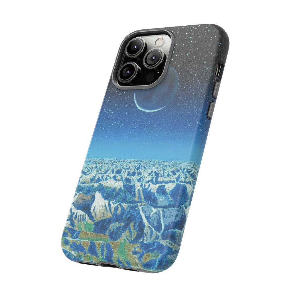 Moon- Himalayas Phone Case — Night Sky Crescent Moon Protective Tough Case