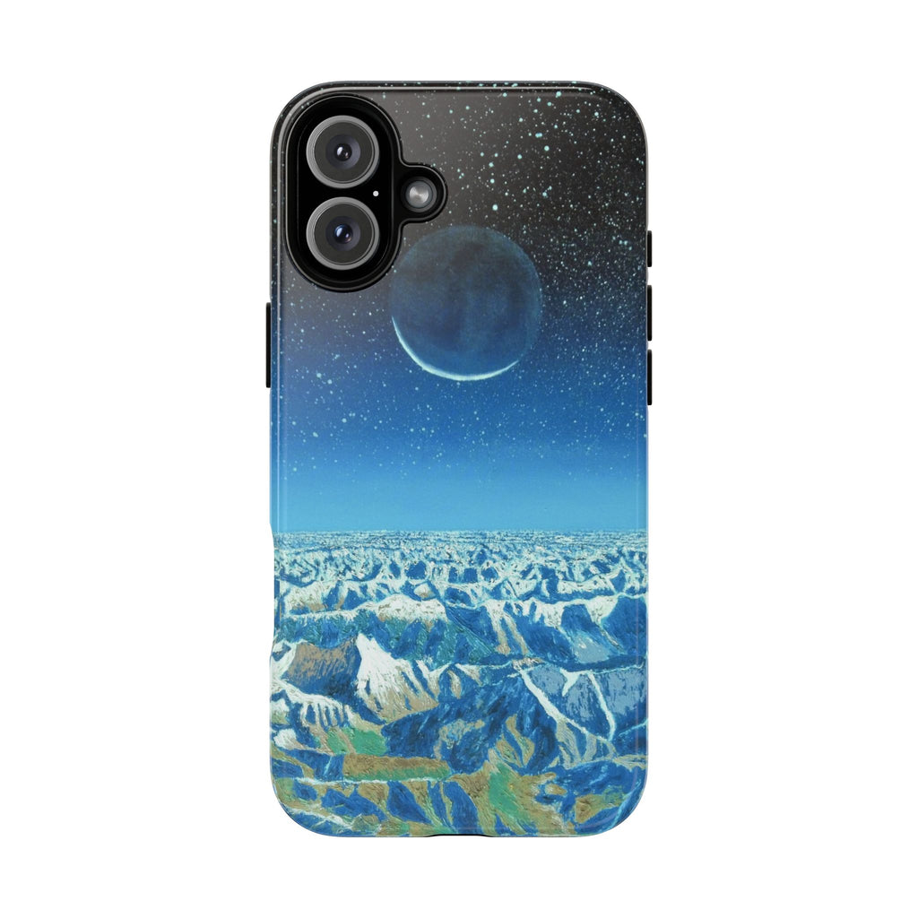 Moon- Himalayas Phone Case — Night Sky Crescent Moon Protective Tough Case