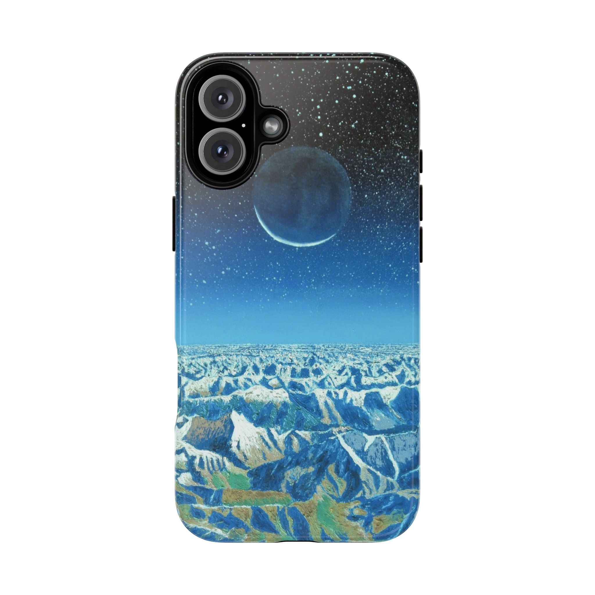 Moon- Himalayas Phone Case — Night Sky Crescent Moon Protective Tough Case