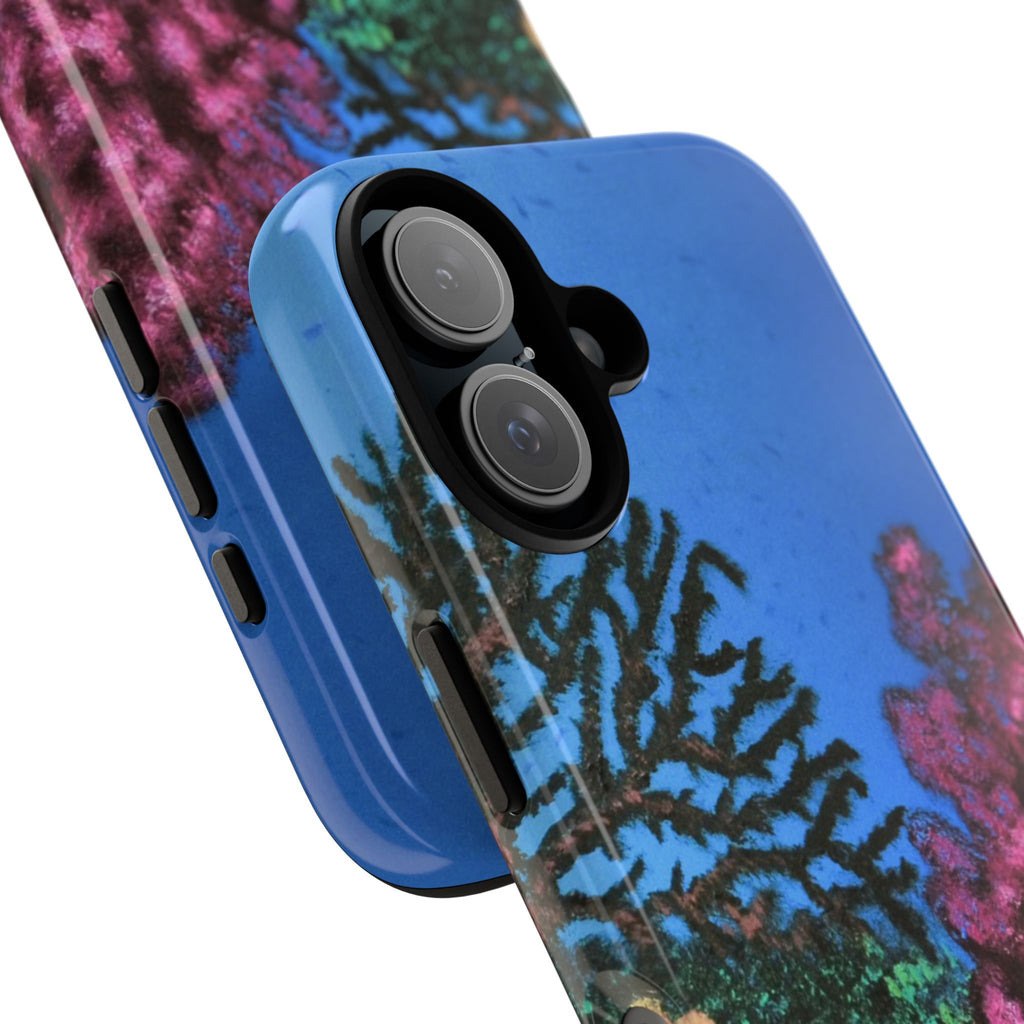Coral Reef Tough Phone Case — Underwater Ocean Art iPhone Protector