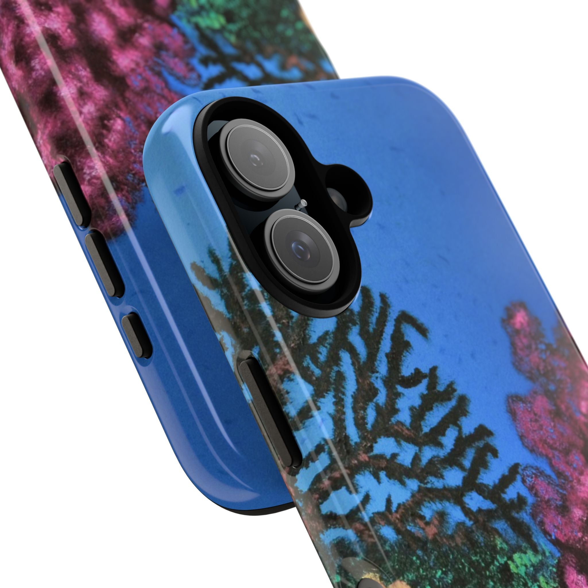 Coral Reef Tough Phone Case — Underwater Ocean Art iPhone Protector