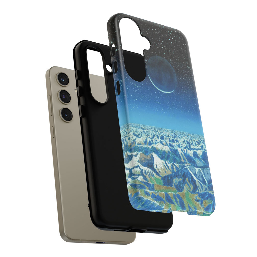 Moon- Himalayas Phone Case — Night Sky Crescent Moon Protective Tough Case