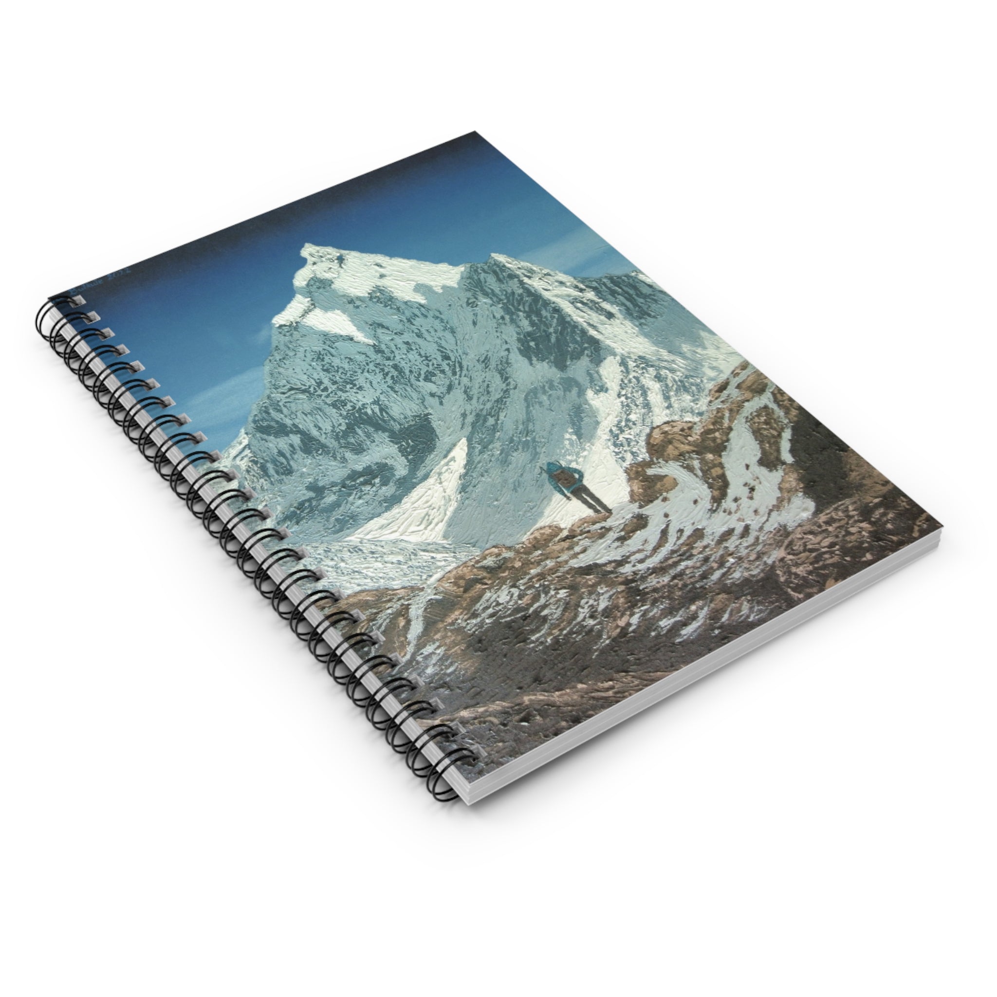 Mountain Hike Spiral Notebook – Adventure Travel Ruled Journal