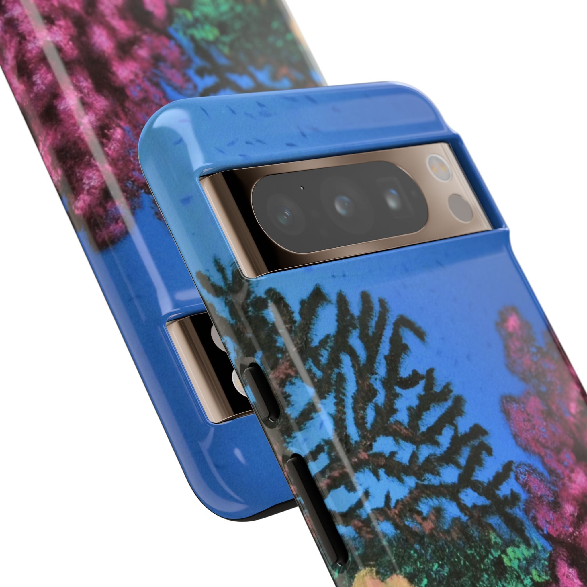 Coral Reef Tough Phone Case — Underwater Ocean Art iPhone Protector