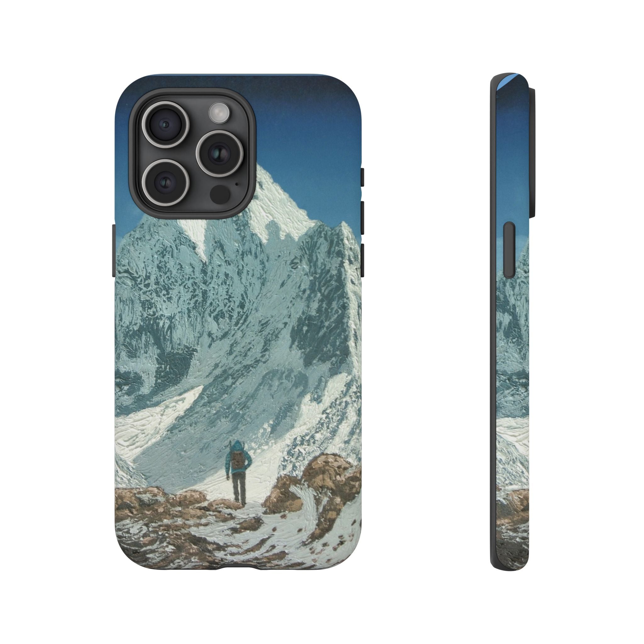 Mountain Hike Phone Case — Snow Peak Adventure Protective Cover